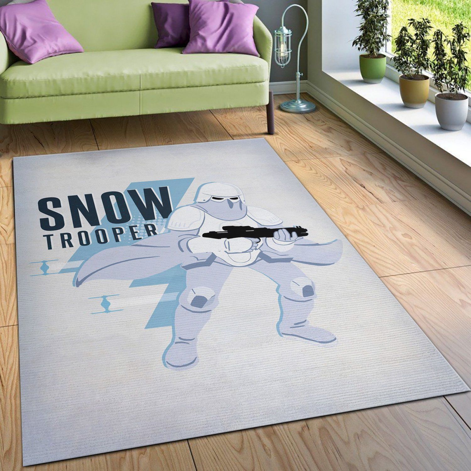 Trooper Star Wars Movie Rug Star Wars Galaxy Of Adventures US Gift Decor - Indoor Outdoor Rugs