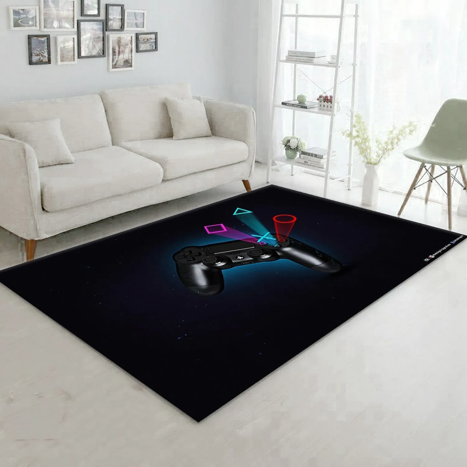 Psp Play Playstation Rug Bedroom Rug Home Decor Floor Decor - Indoor Outdoor Rugs