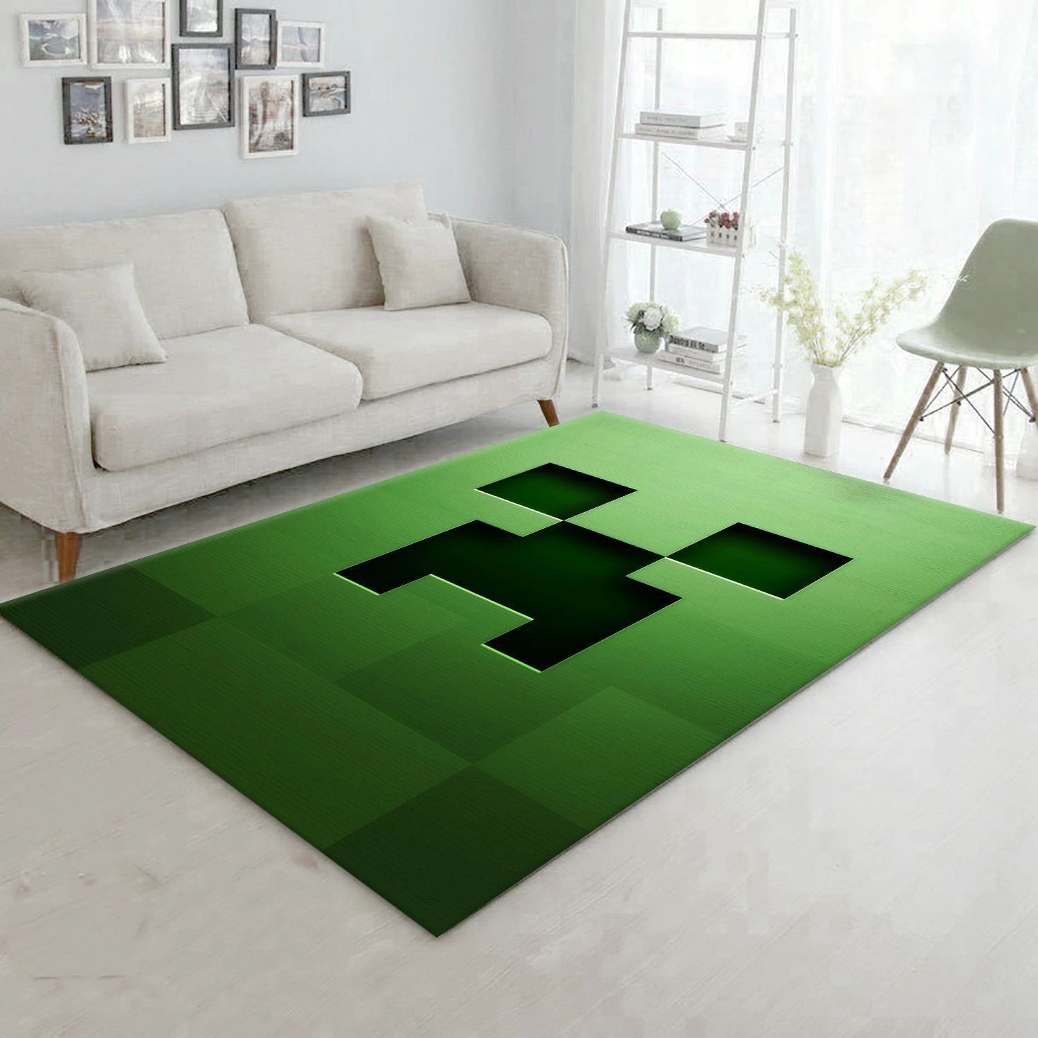 Minecraft Area Rug Living Room Carpet FN011120 Christmas Gift Floor Decor The US Decor - Indoor Outdoor Rugs