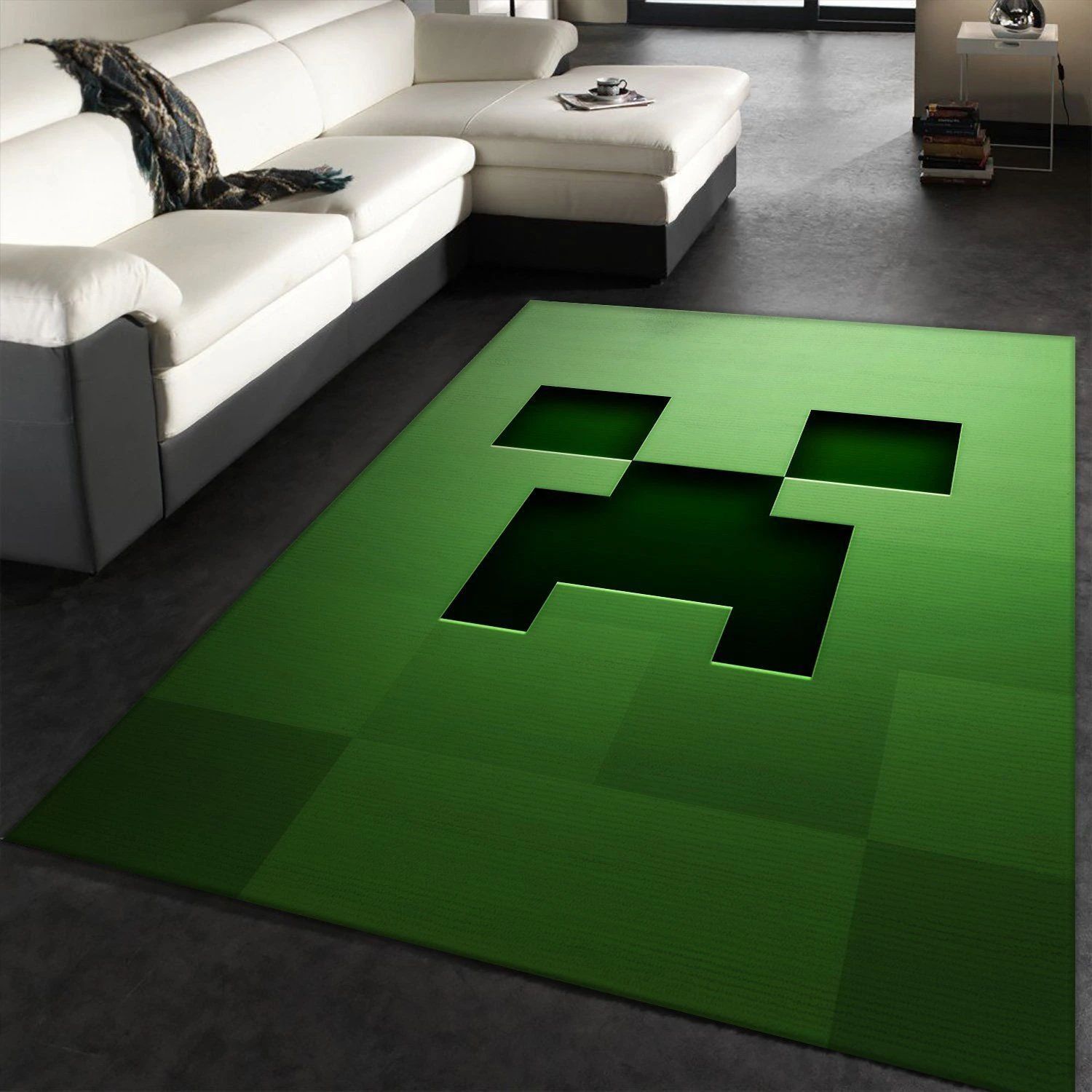 Minecraft Area Rug Living Room Carpet FN011120 Christmas Gift Floor Decor The US Decor - Indoor Outdoor Rugs