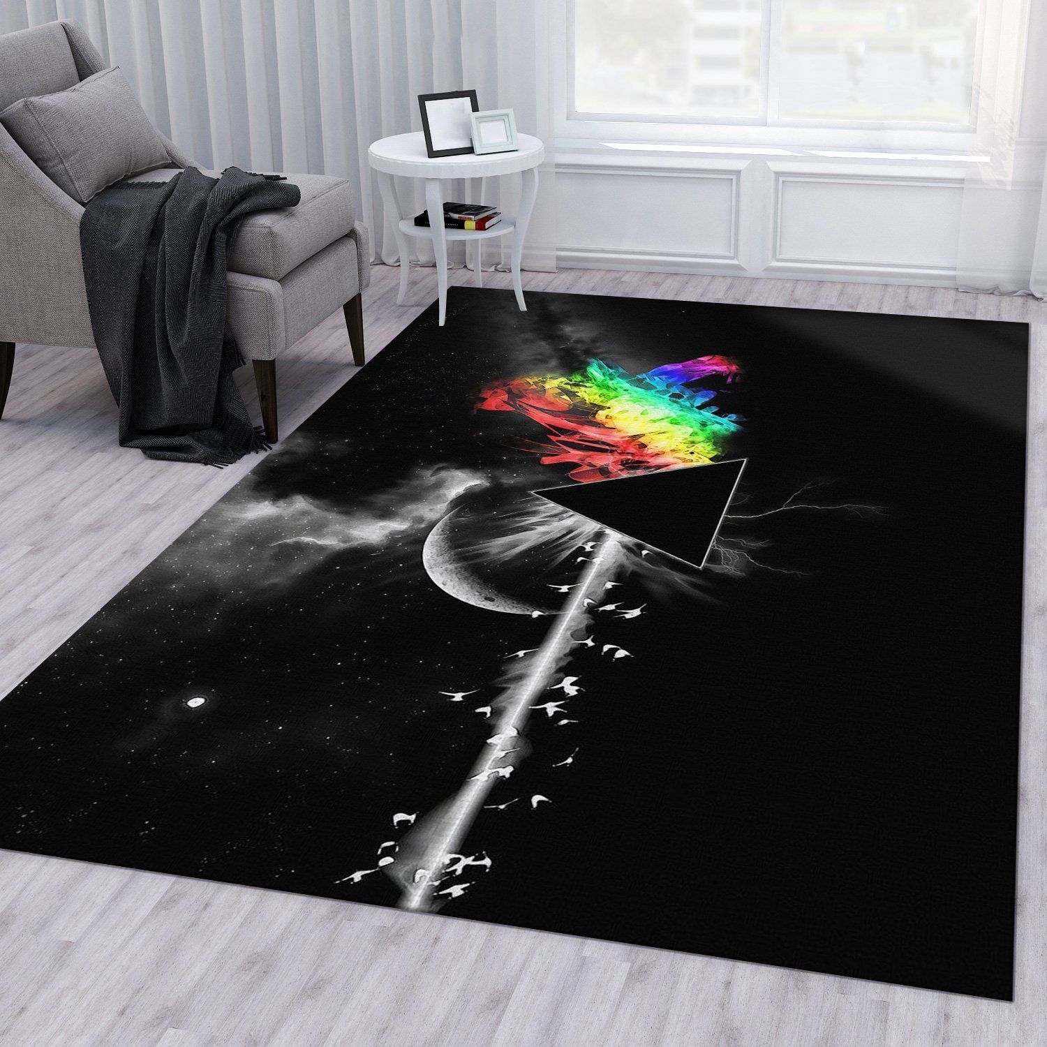 Pink Floyd Galaxy Area Rug Living Room Rug Home Decor Floor Decor - Indoor Outdoor Rugs