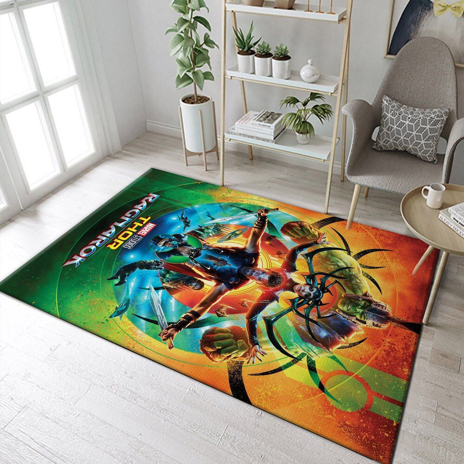 Thor Ragnarok Movie Movie Area Rug, Living room and bedroom Rug, Home US Decor - Indoor Outdoor Rugs