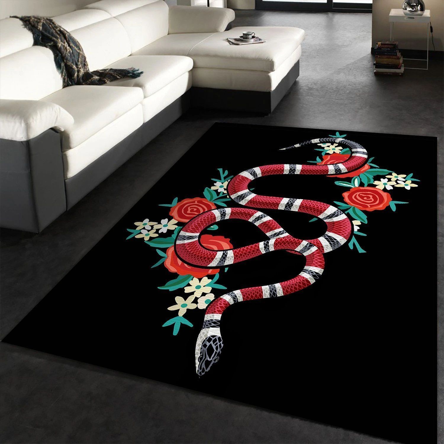 Gucci Area Rug Living Room Carpet FN021109 Christmas Gift Floor Decor The US Decor - Indoor Outdoor Rugs