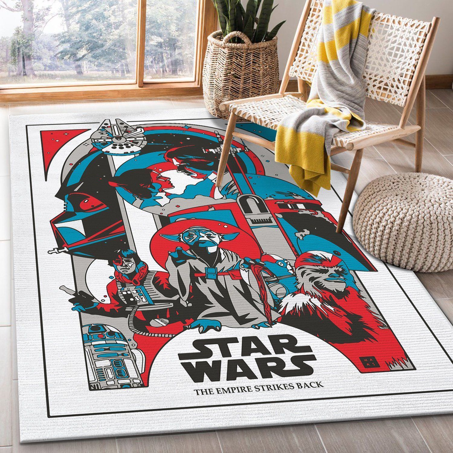 Star Wars Area Rug Living Room Carpet Home Rug Decor Rug US Decor Outdoor Carpet - Indoor Outdoor Rugs