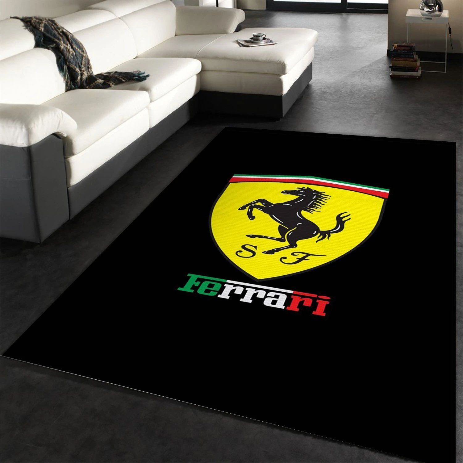 Ferrari Amoled Rug Bedroom Family Gift US Decor - Indoor Outdoor Rugs