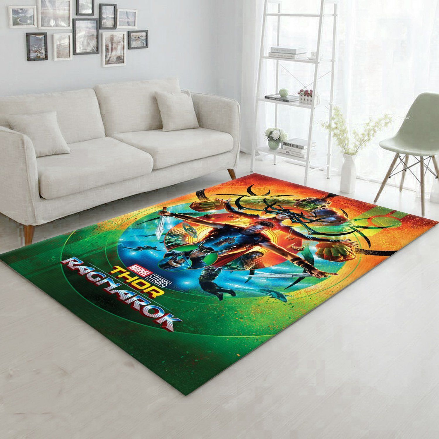 Thor Ragnarok Movie Movie Area Rug, Living room and bedroom Rug, Home US Decor - Indoor Outdoor Rugs