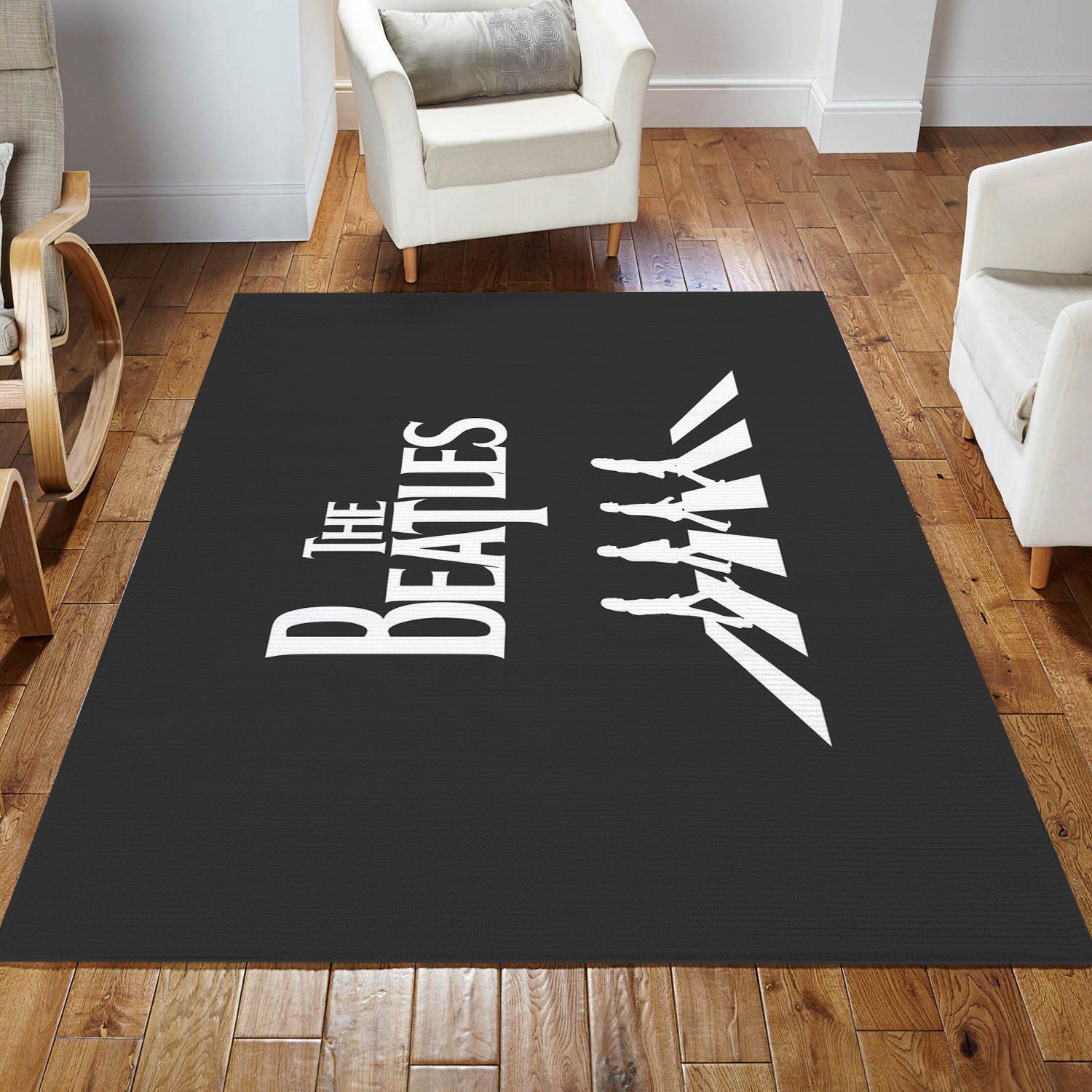 Silhouette Area Rug For Christmas Bedroom Rug Home US Decor - Indoor Outdoor Rugs