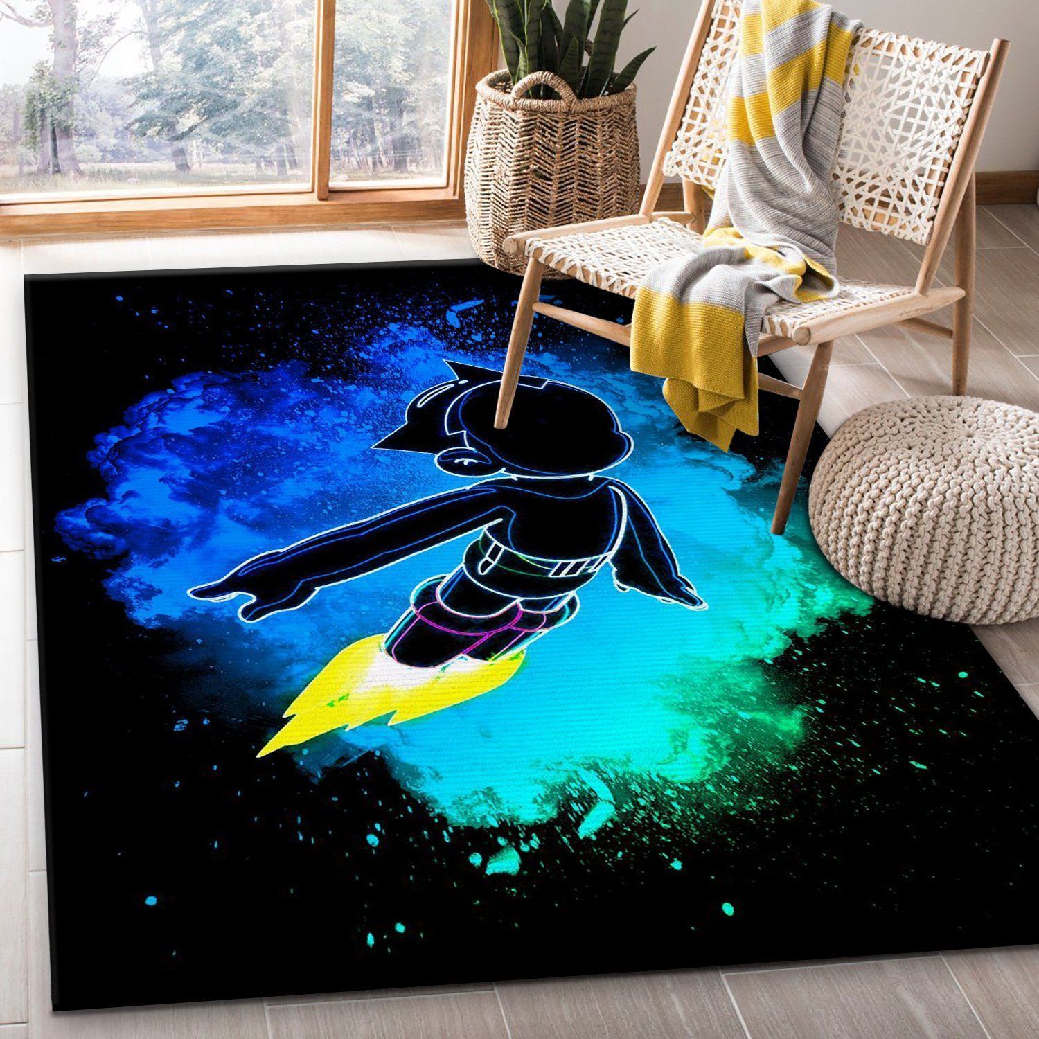 Soul Of The Android Area Rug Carpet, Kitchen Rug, Home Decor Floor Decor - Indoor Outdoor Rugs