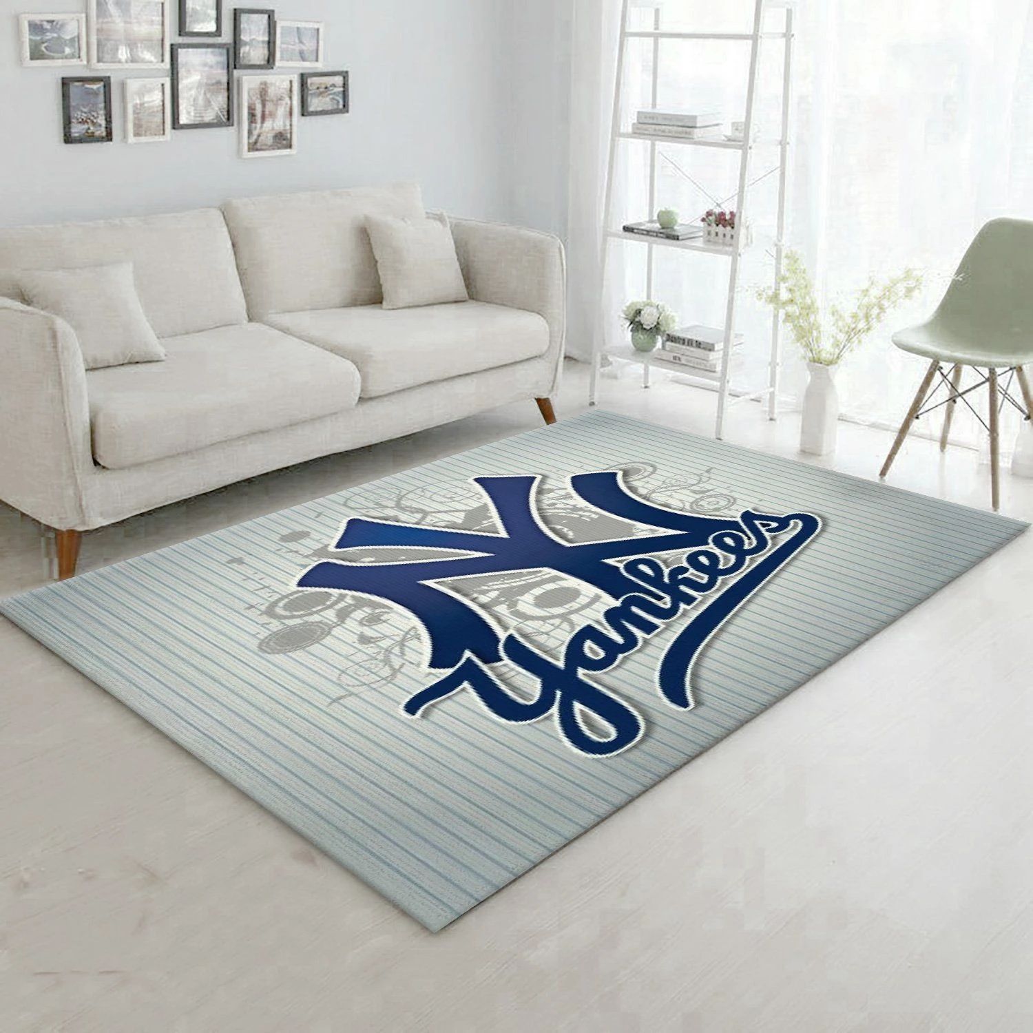 New York Yankees MLB Baseball Area Rug MLB241010 Baseball Floor Decor The US Decor - Indoor Outdoor Rugs