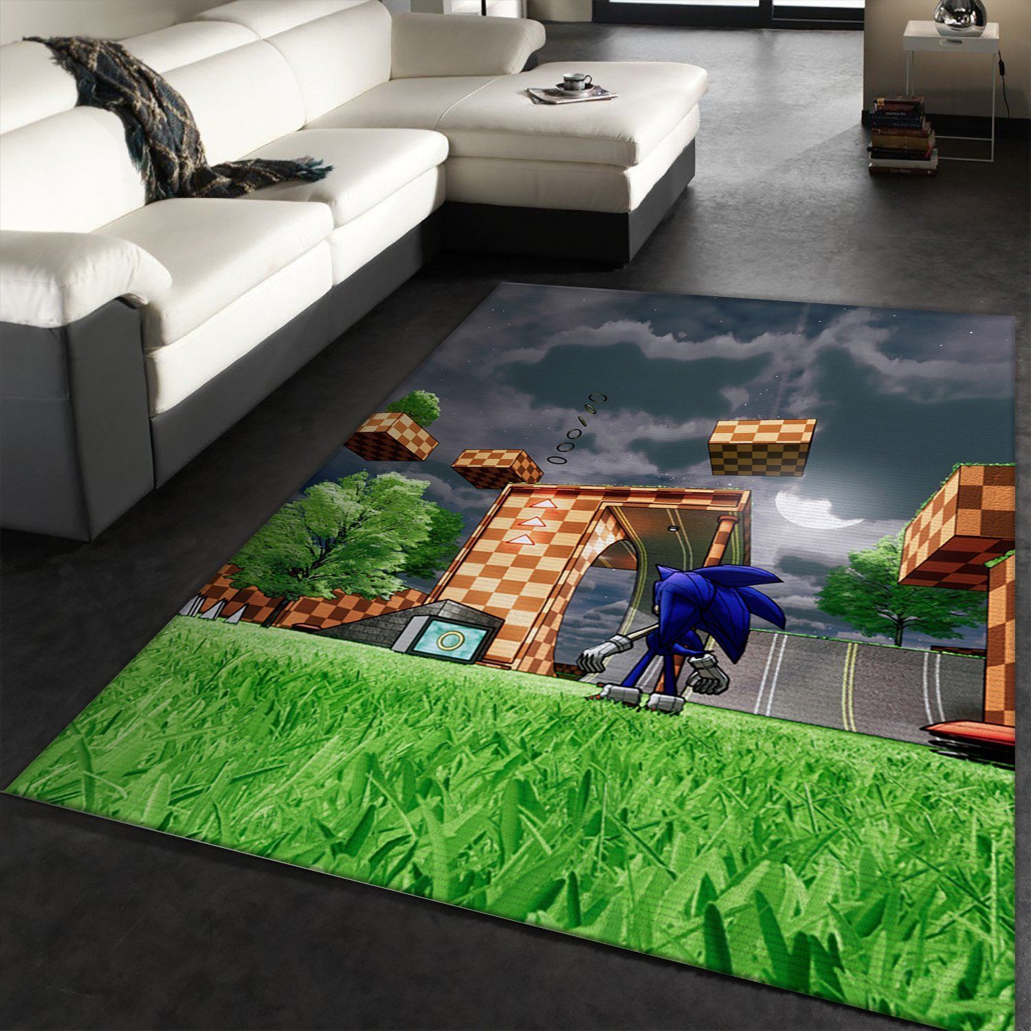 Sonic5 Movie Area Rug, Kitchen Rug, US Gift Decor - Indoor Outdoor Rugs