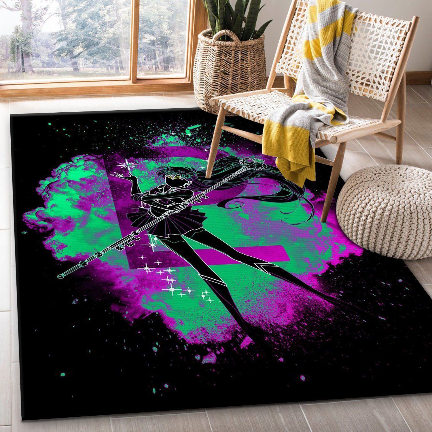 Pluto Soul Area Rug, Kitchen Rug, Family Gift US Decor - Indoor Outdoor Rugs