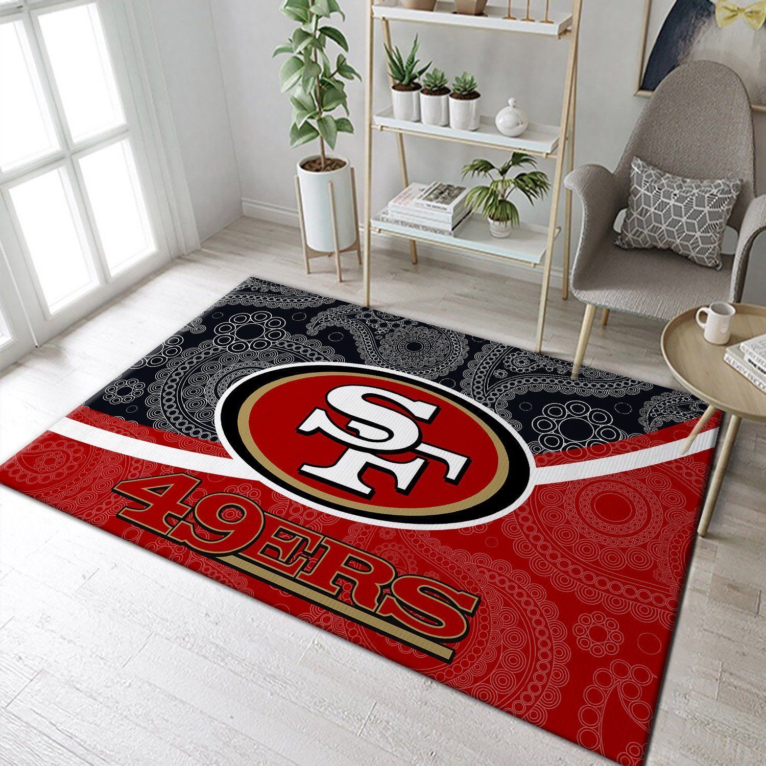 San Francisco 49ers Football Club Area Rugs Living Room Carpet FN281236 Local Brands Floor Decor The US Decor - Indoor Outdoor Rugs