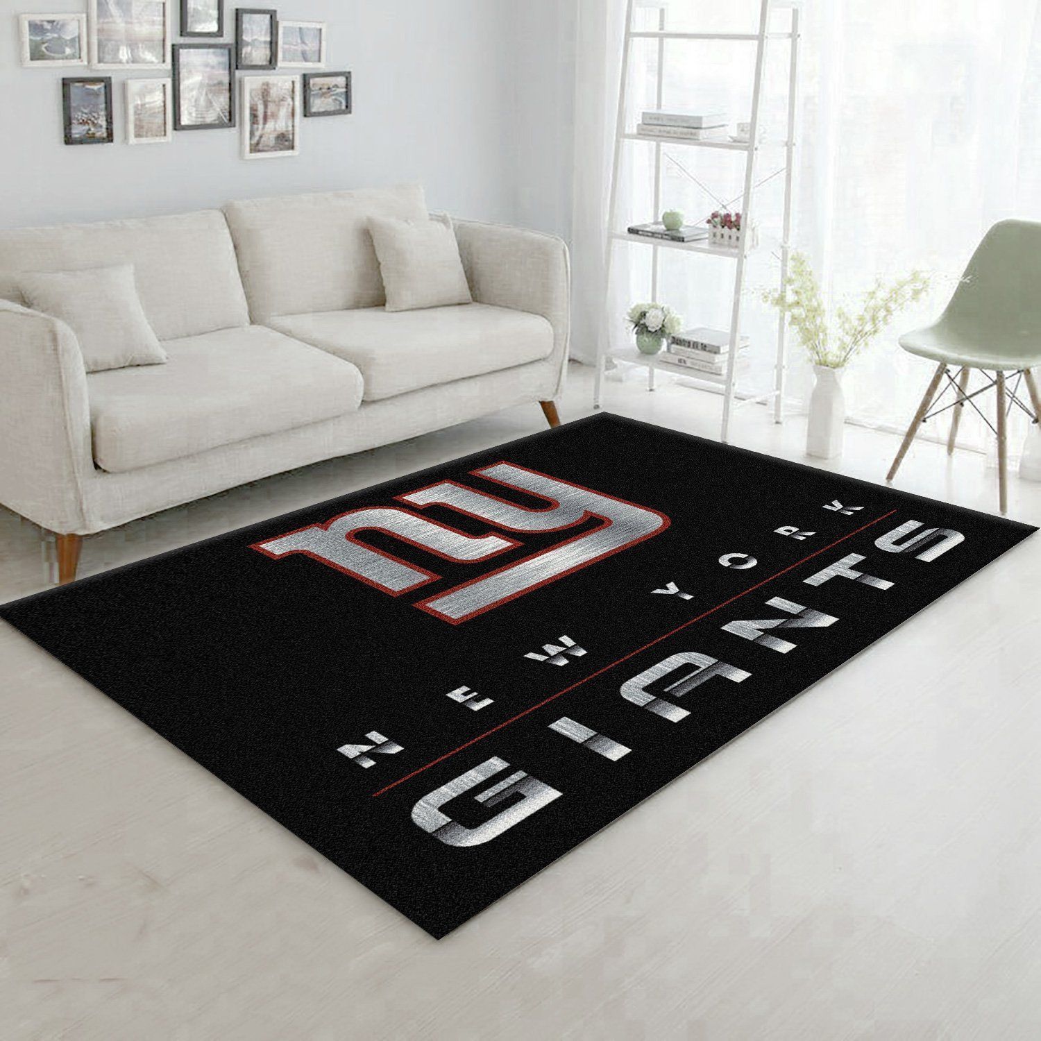 New York Giants rug Football rug Floor Decor The US Decor - Indoor Outdoor Rugs