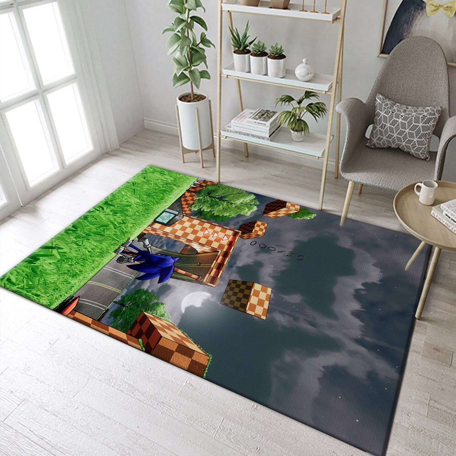 Sonic5 Movie Area Rug, Kitchen Rug, US Gift Decor - Indoor Outdoor Rugs