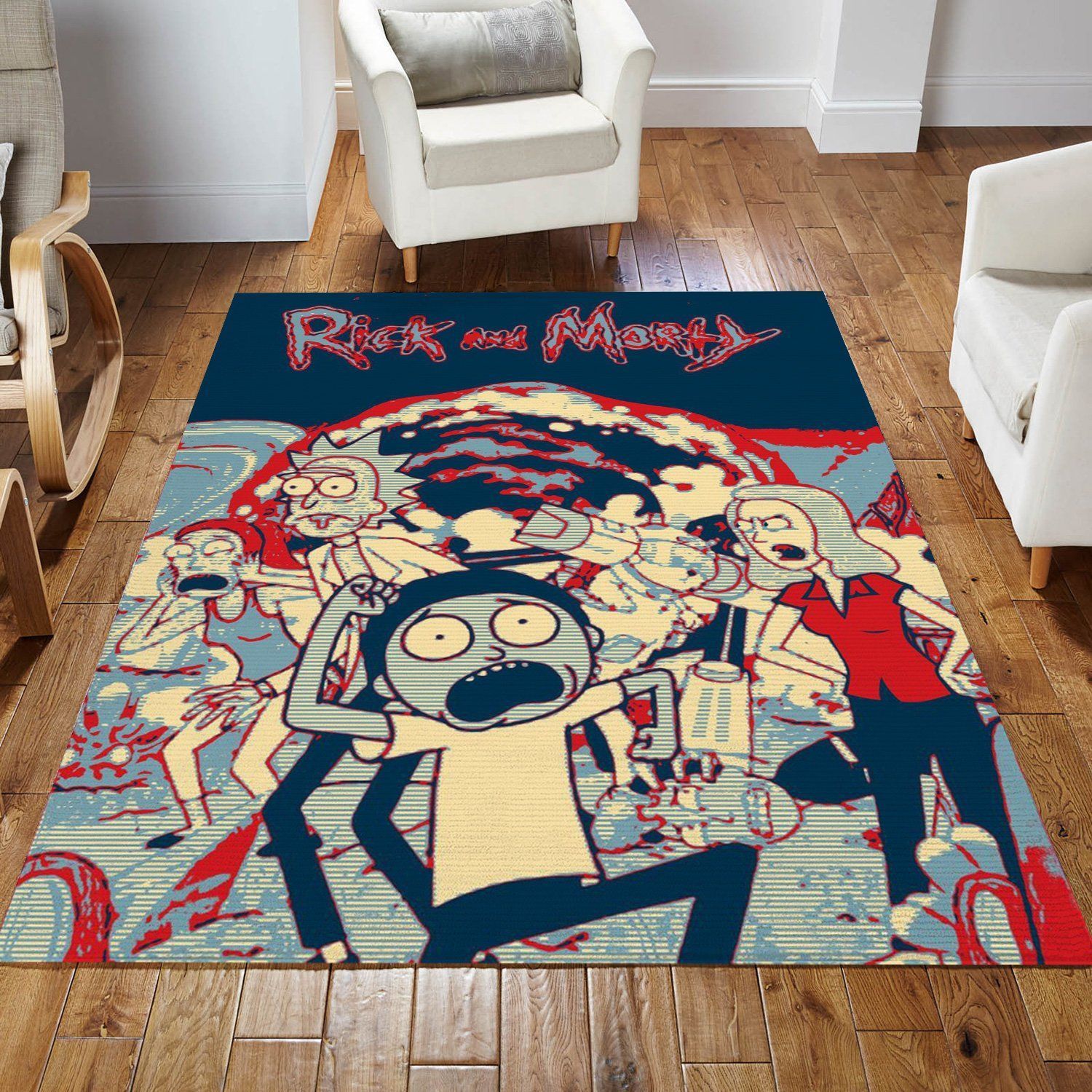 Rick And Morty I Noel Gift Rug Bedroom Rug Home Decor Floor Decor - Indoor Outdoor Rugs