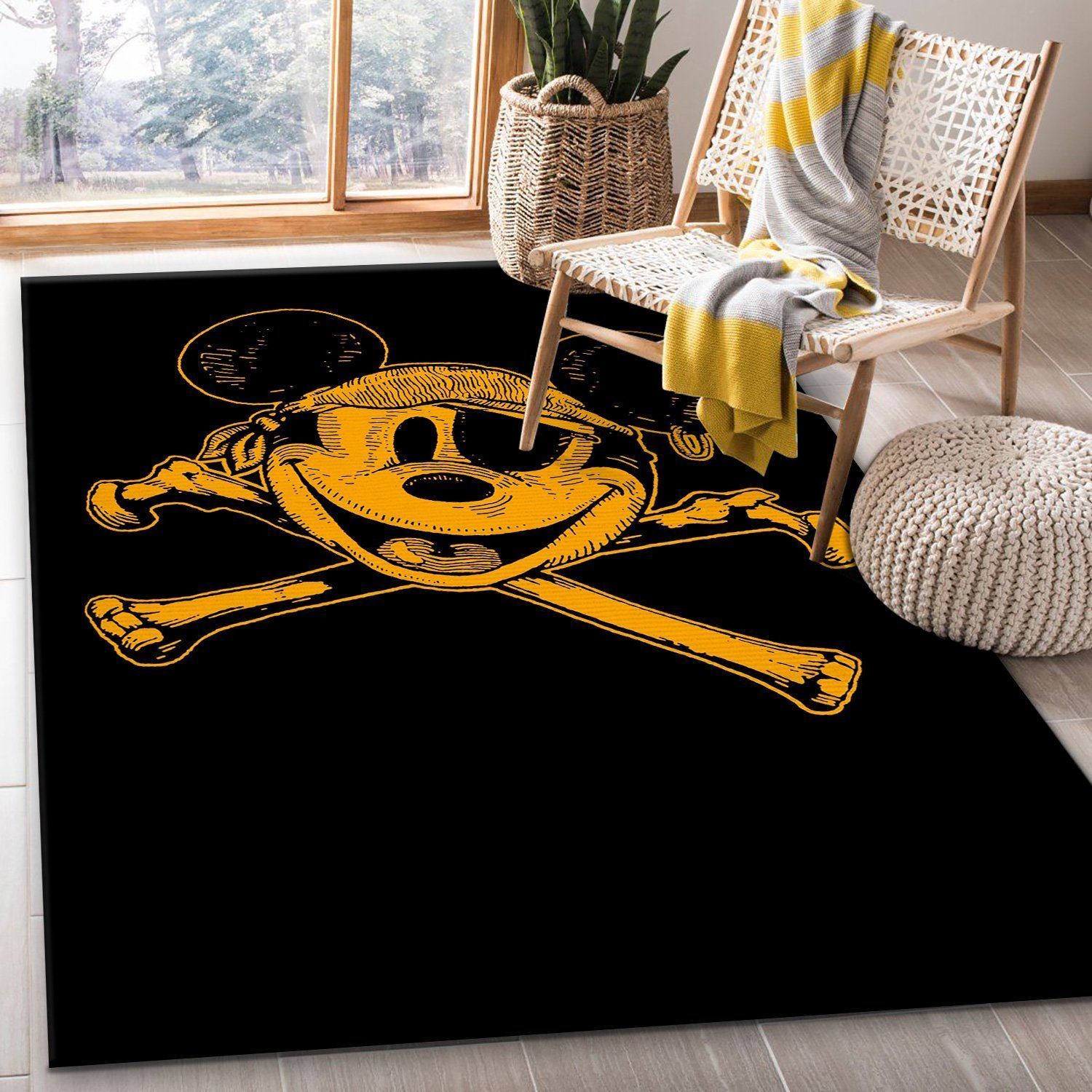 Pirates Of The Caribbean Mice Area Rug Geeky Carpet home decor Bedroom Living Room decor - Indoor Outdoor Rugs