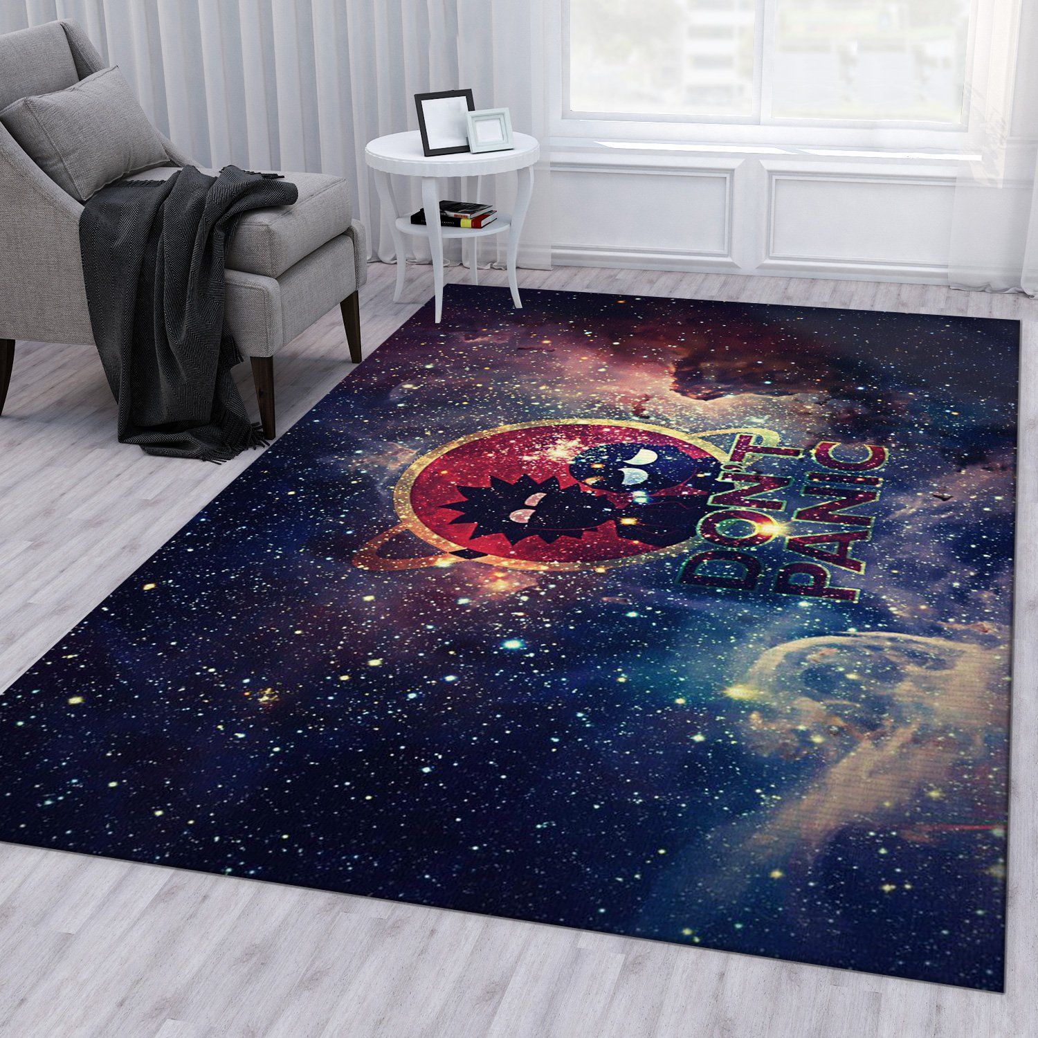 Rick And Morty Area Rug For Christmas Bedroom Rug Home Decor Floor Decor - Indoor Outdoor Rugs