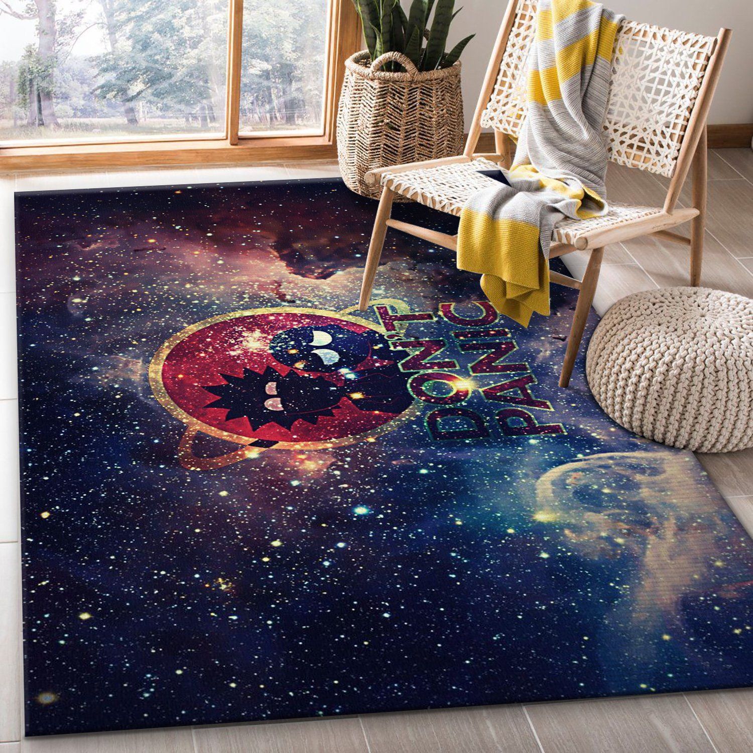 Rick And Morty Area Rug For Christmas Bedroom Rug Home Decor Floor Decor - Indoor Outdoor Rugs