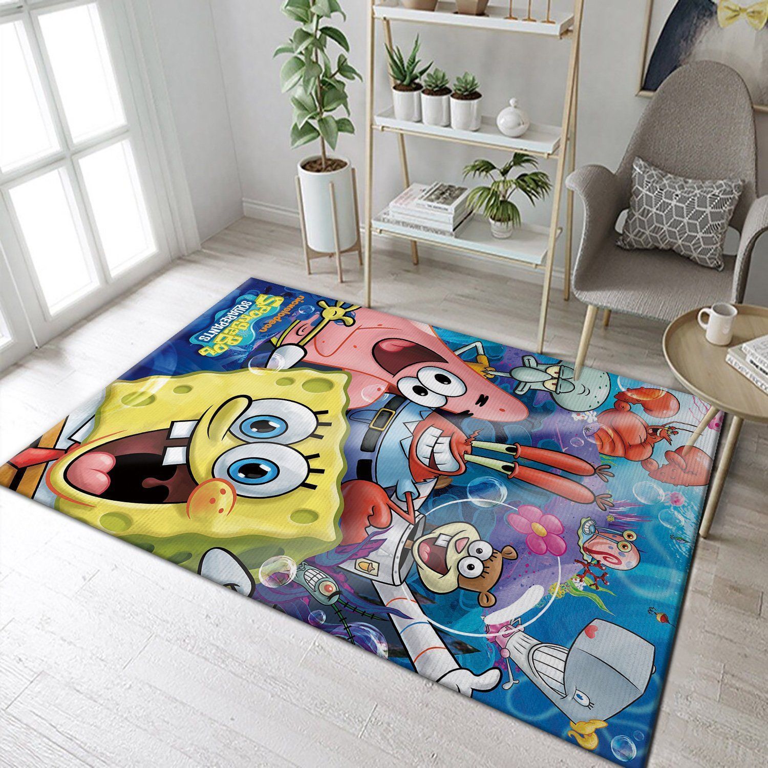 The Spongebob Area Rugs Living Room Carpet FN091214 Local Brands Floor Decor The US Decor - Indoor Outdoor Rugs