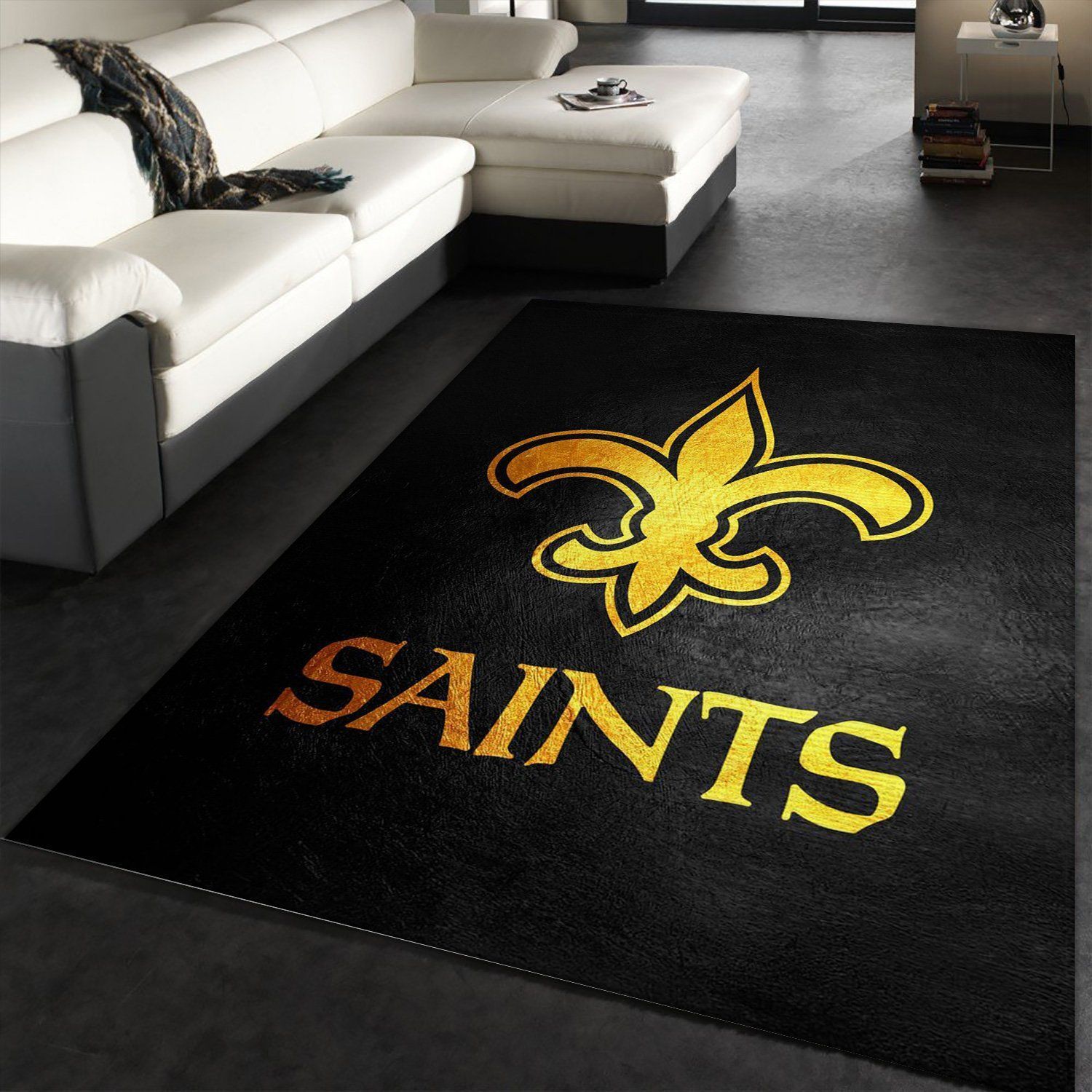 New Orleans Saints NFL Area Rug, Living Room Rug, Family Gift US Decor - Indoor Outdoor Rugs