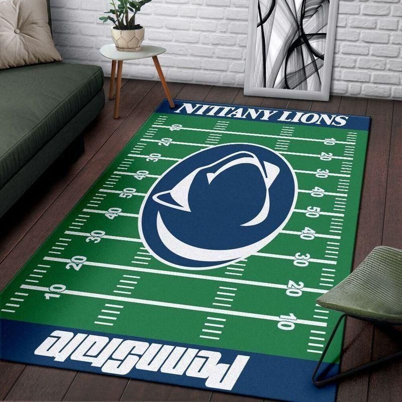 Nfl Team Penn State Nittany Lions Home Field Area Rug Sport Home Decor - Indoor Outdoor Rugs