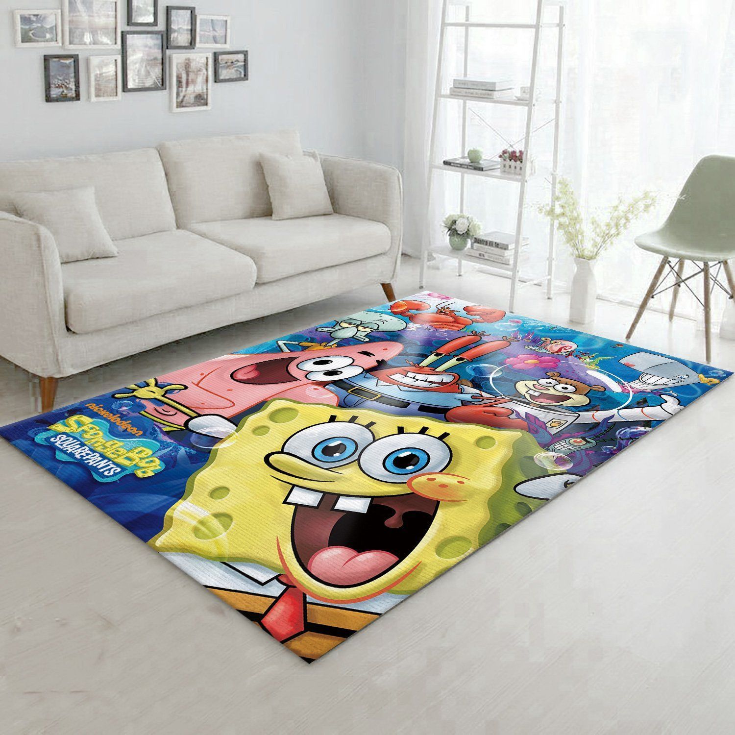 The Spongebob Area Rugs Living Room Carpet FN091214 Local Brands Floor Decor The US Decor - Indoor Outdoor Rugs