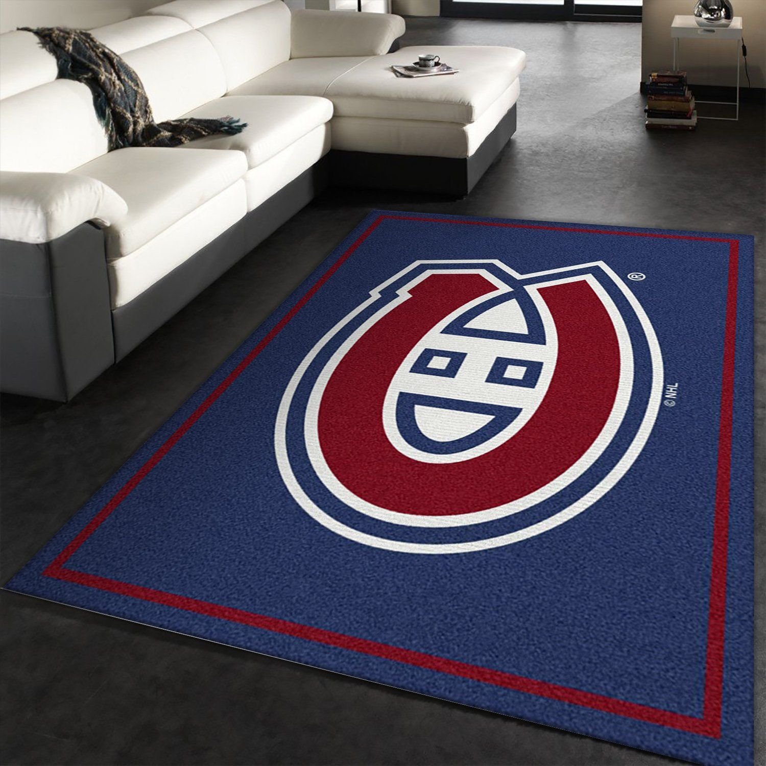 Nhl Spirit Montreal Canadians Area Rug Carpet, Kitchen Rug, Home Decor Floor Decor - Indoor Outdoor Rugs