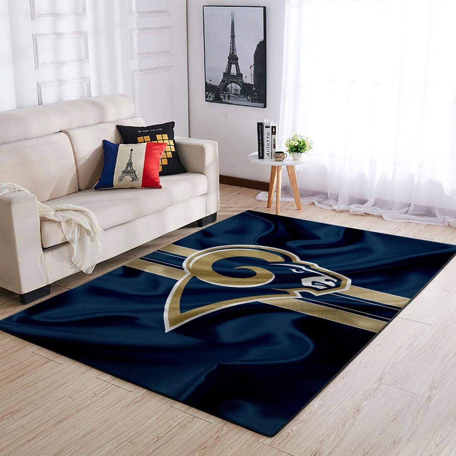 Los Angeles Rams Area Rug Nfl Football Floor Decor 1910073 - Indoor Outdoor Rugs