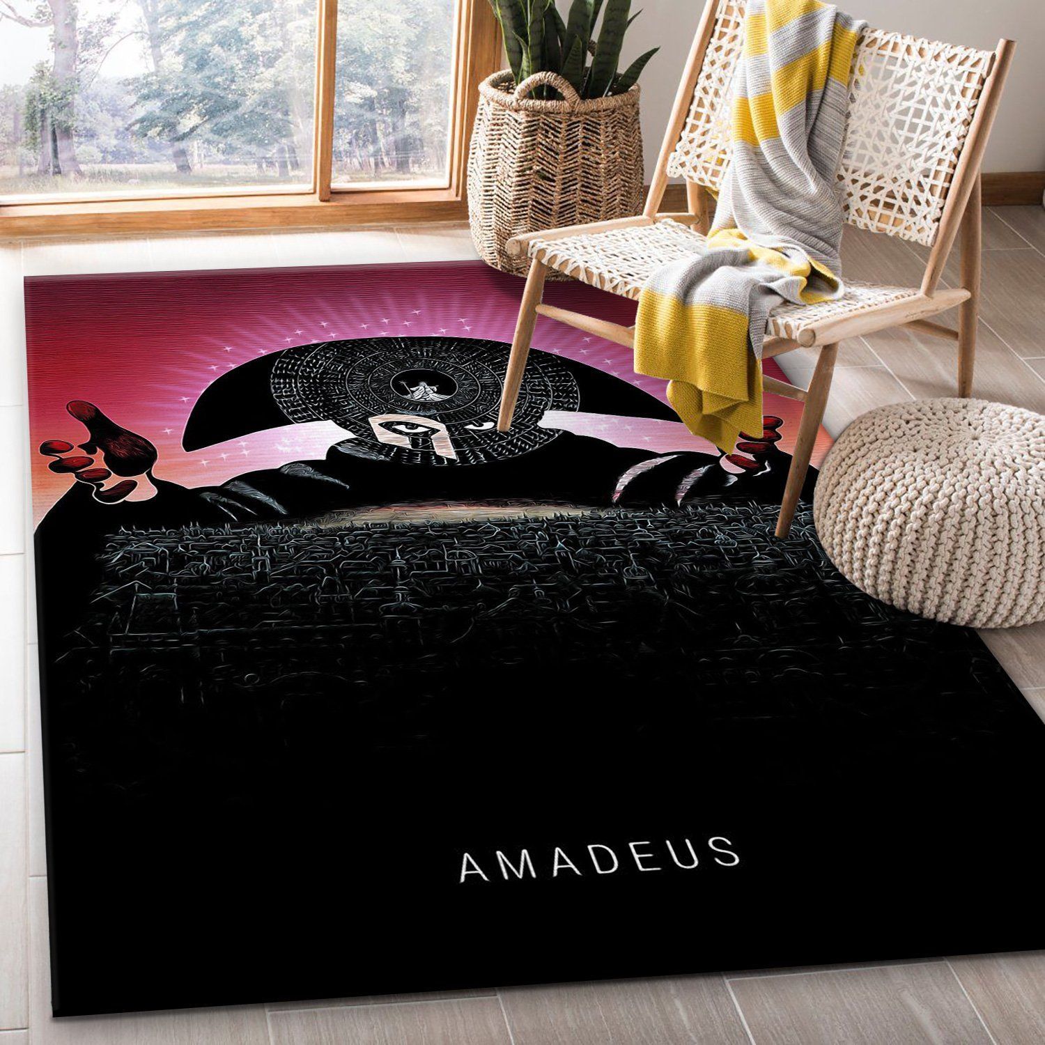 Amadeus Rug Movie Rug Home US Decor - Indoor Outdoor Rugs