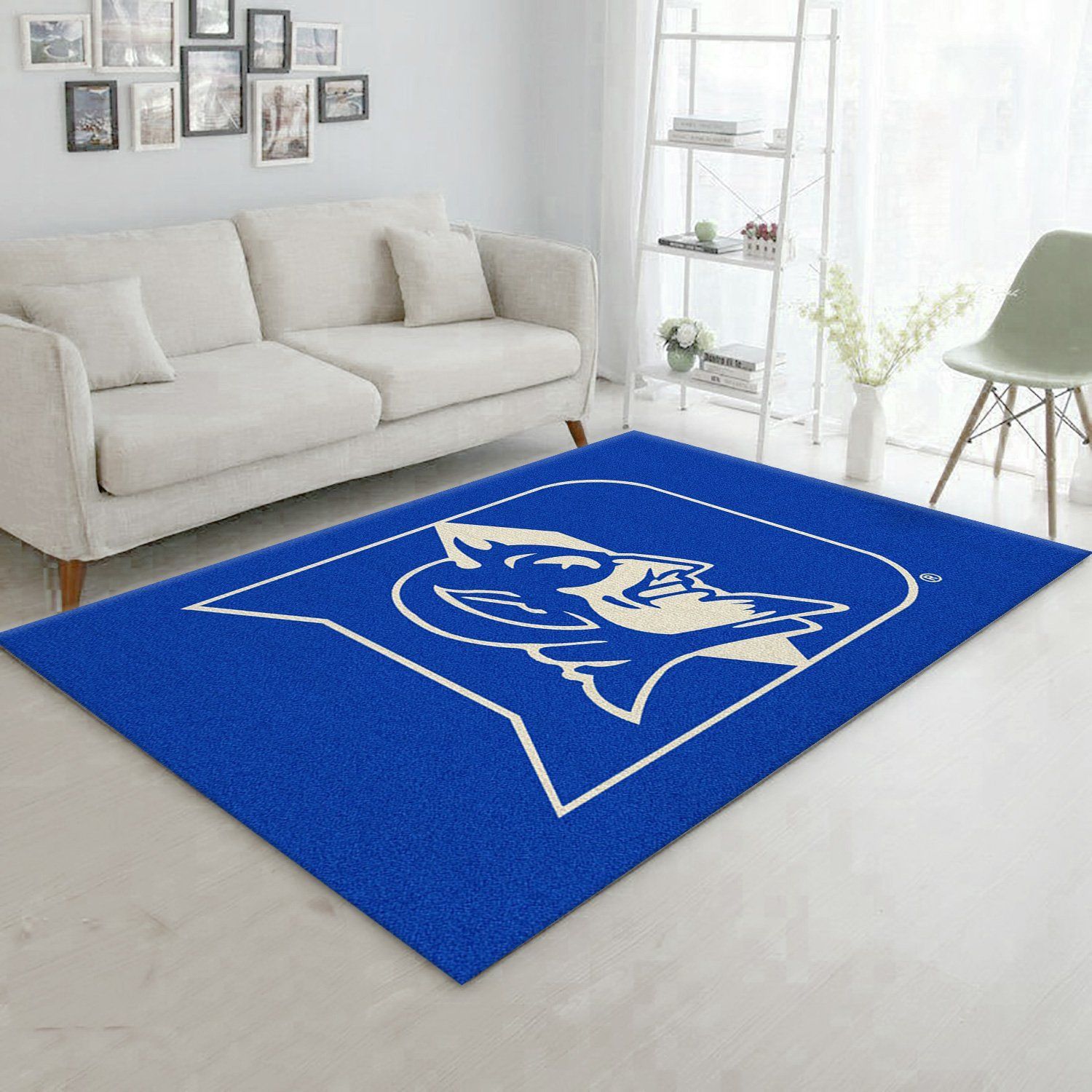 College Spirit Duke Sport Area Rug Carpet Team Logo Christmas Gift US Decor - Indoor Outdoor Rugs