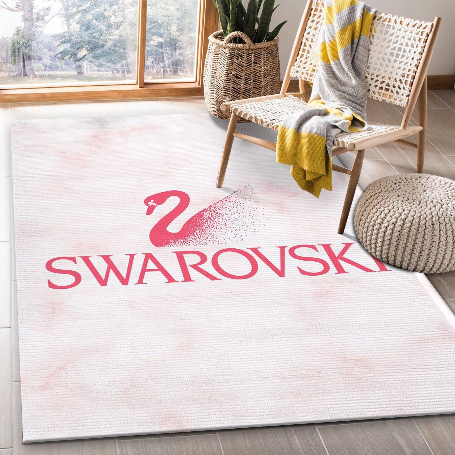 Swarovski Rectangle Rug Bedroom Rug Christmas Gift US Decor - Indoor Outdoor Rugs