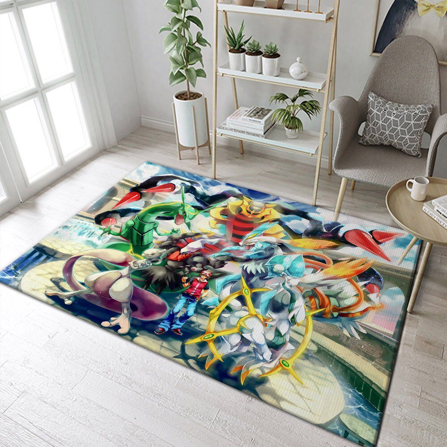 Pokemon Area Rug Geeky Carpet home decor Bedroom Living Room decor - Indoor Outdoor Rugs