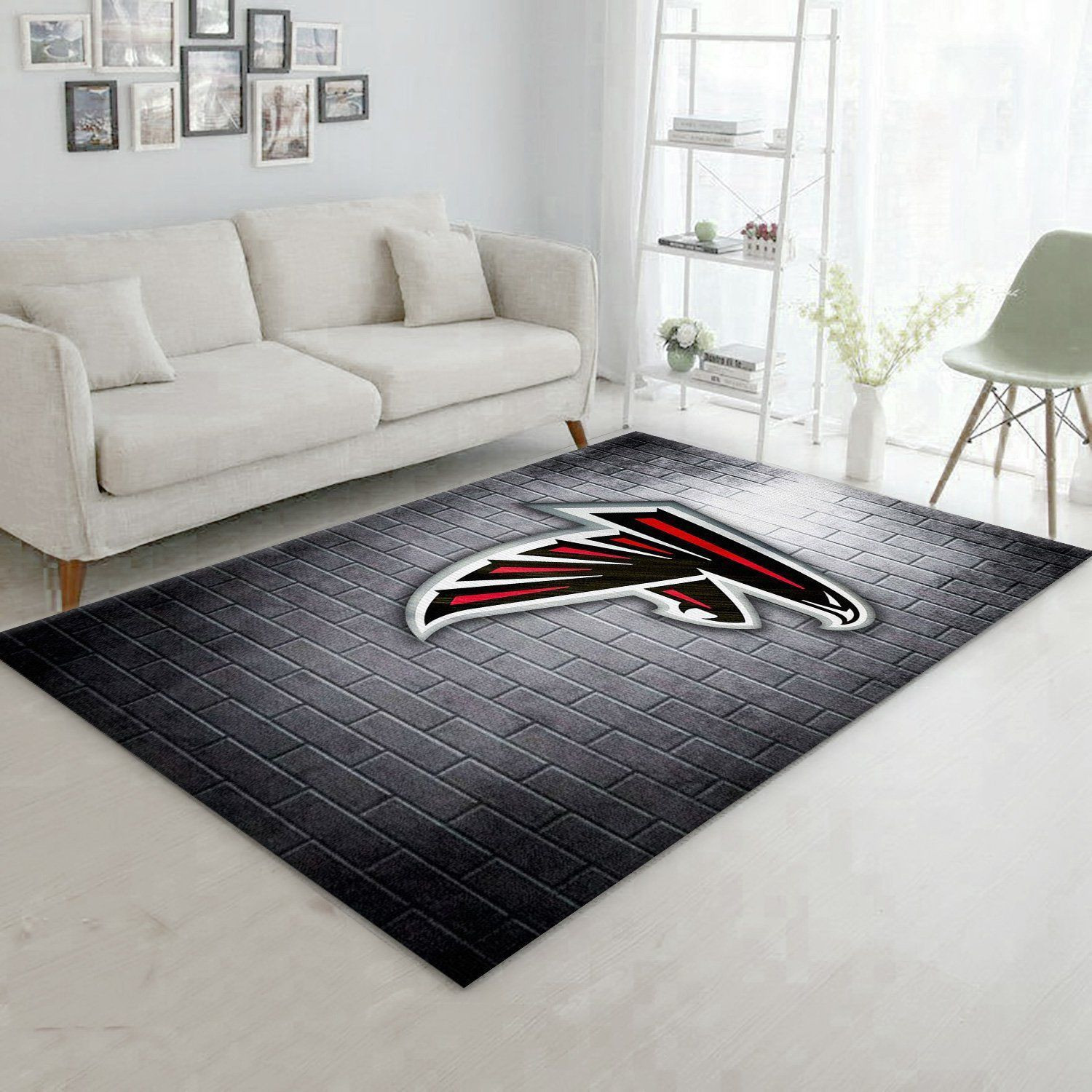 Atlanta Falcons Nfl Area Rug Bedroom Rug Family Gift US Decor - Indoor Outdoor Rugs