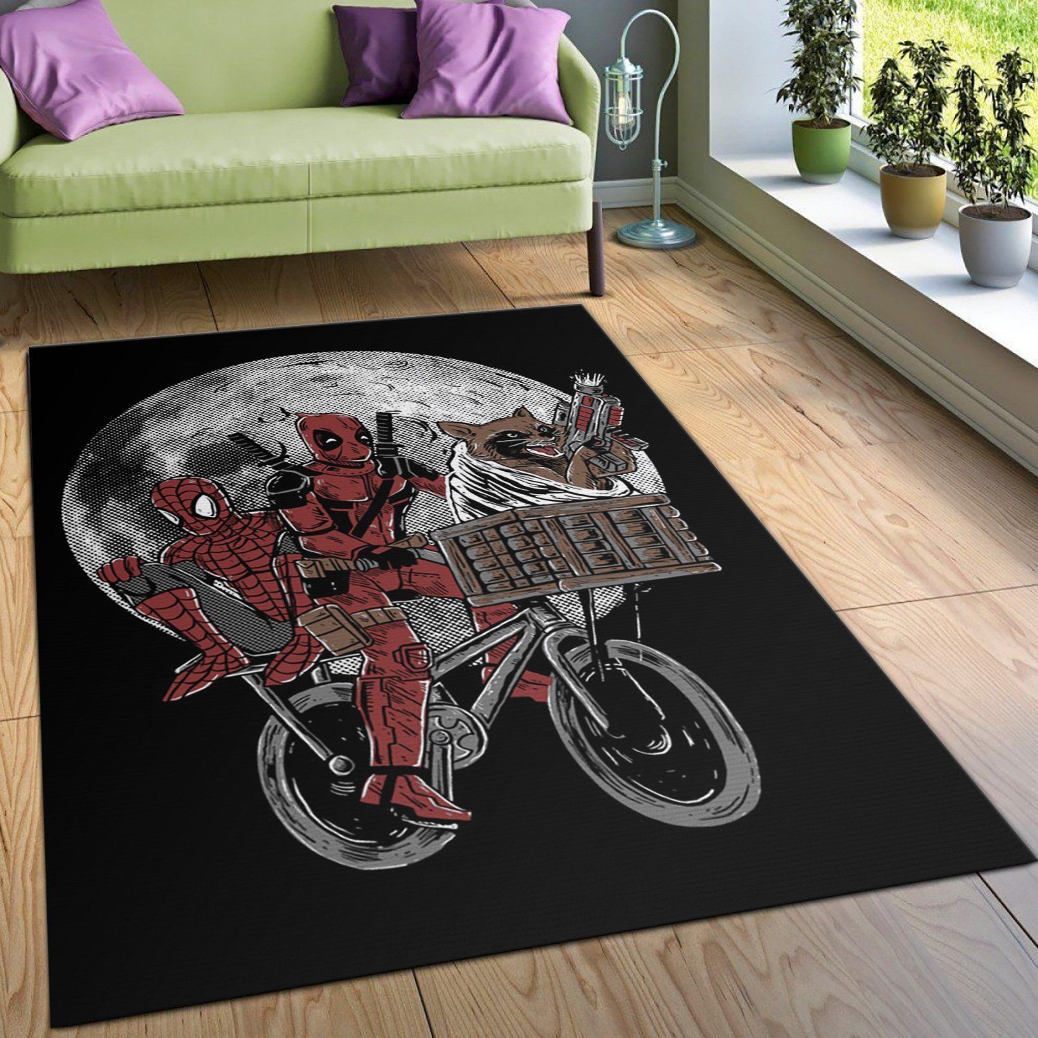 Phone Home Movie Area Rug, Bedroom, Family Gift US Decor - Indoor Outdoor Rugs