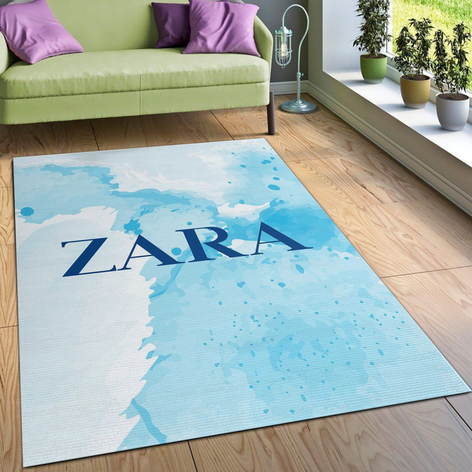 Zara Rectangle Rug Bedroom Rug Home Decor Floor Decor - Indoor Outdoor Rugs