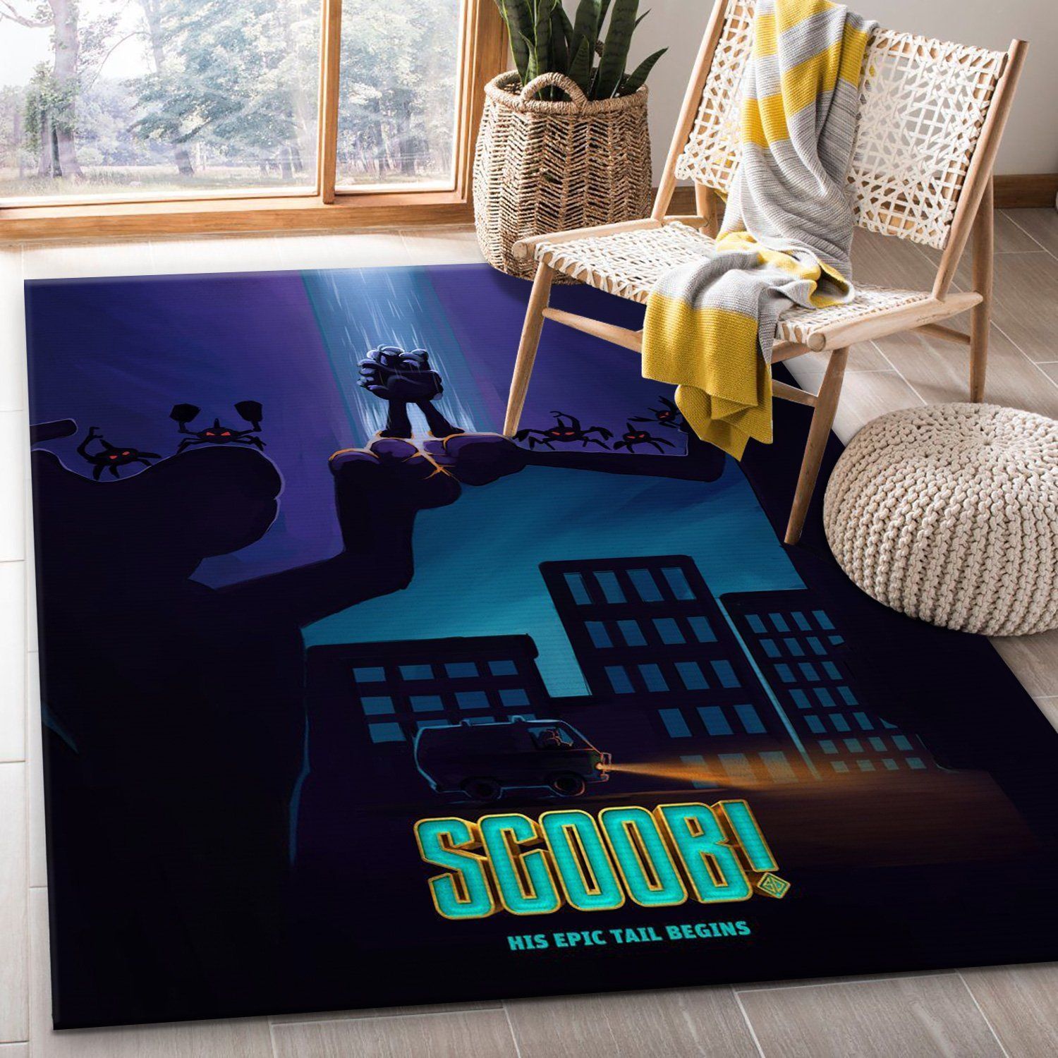 Scoob Alternative Movie Area Rug For Christmas Living room and bedroom Rug Home Decor Floor Decor - Indoor Outdoor Rugs