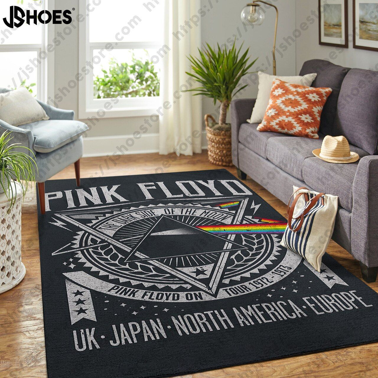 Pink Floyd Band Rugs Room Carpet Custom Area Floor Home Decor - Indoor Outdoor Rugs