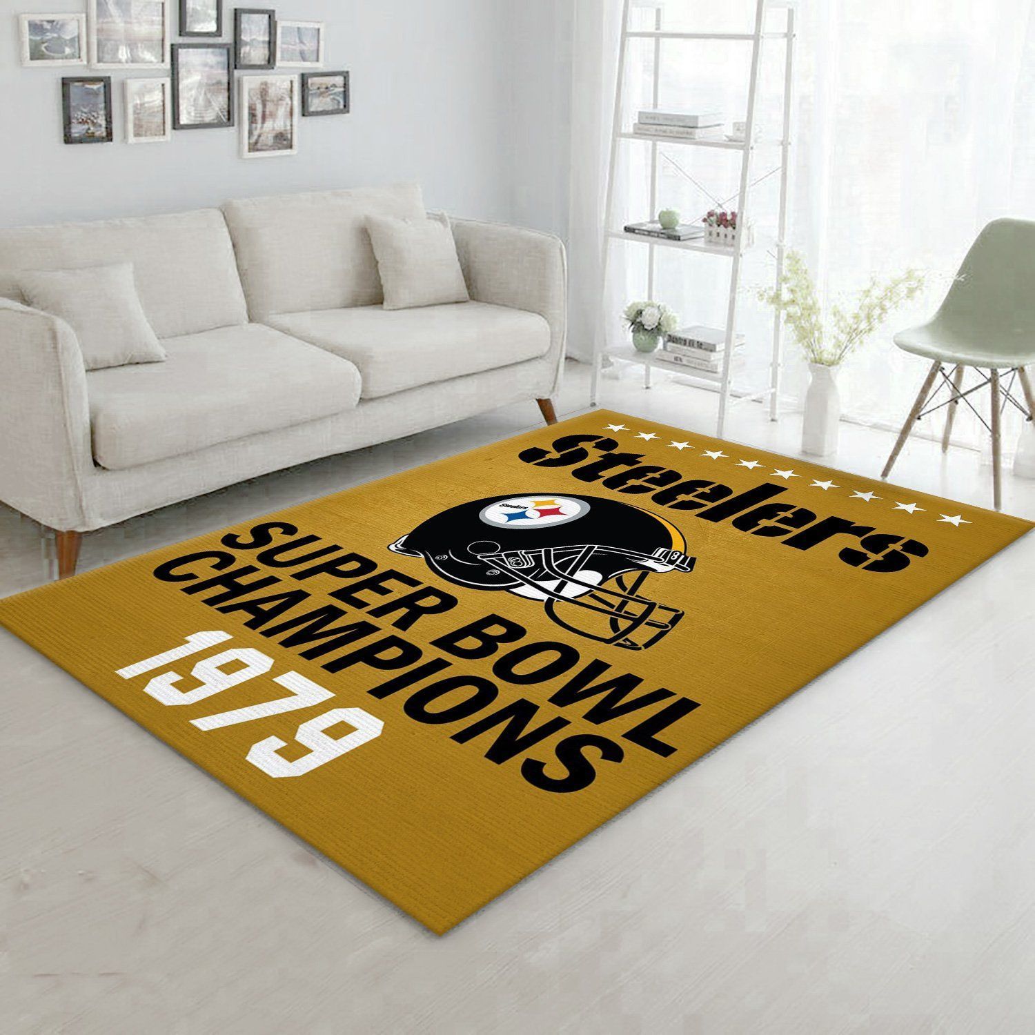 Pittsburgh Steelers 1979 Nfl Rug Bedroom Rug Home Decor Floor Decor - Indoor Outdoor Rugs