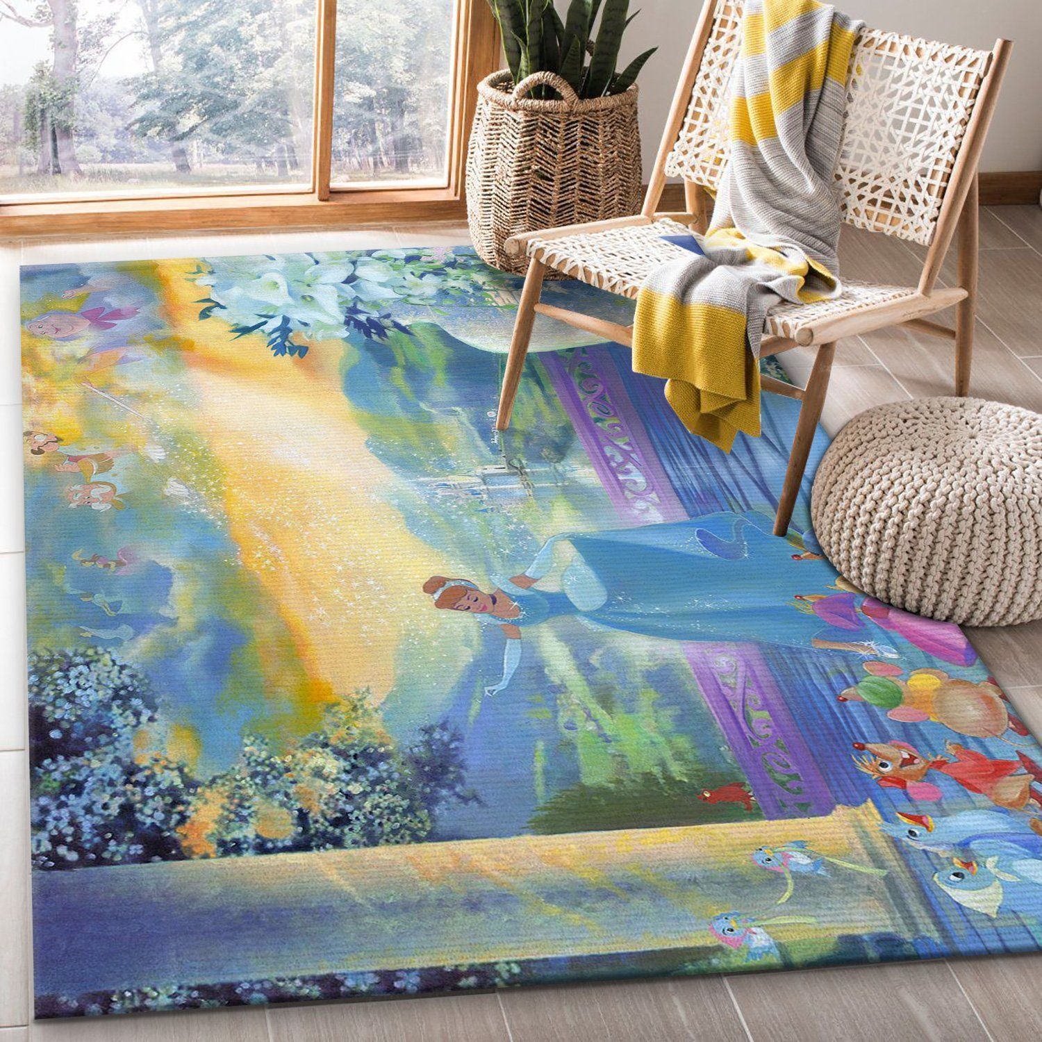 The Life She Dreams Noel Gift Rug Bedroom Rug Home Decor Floor Decor - Indoor Outdoor Rugs