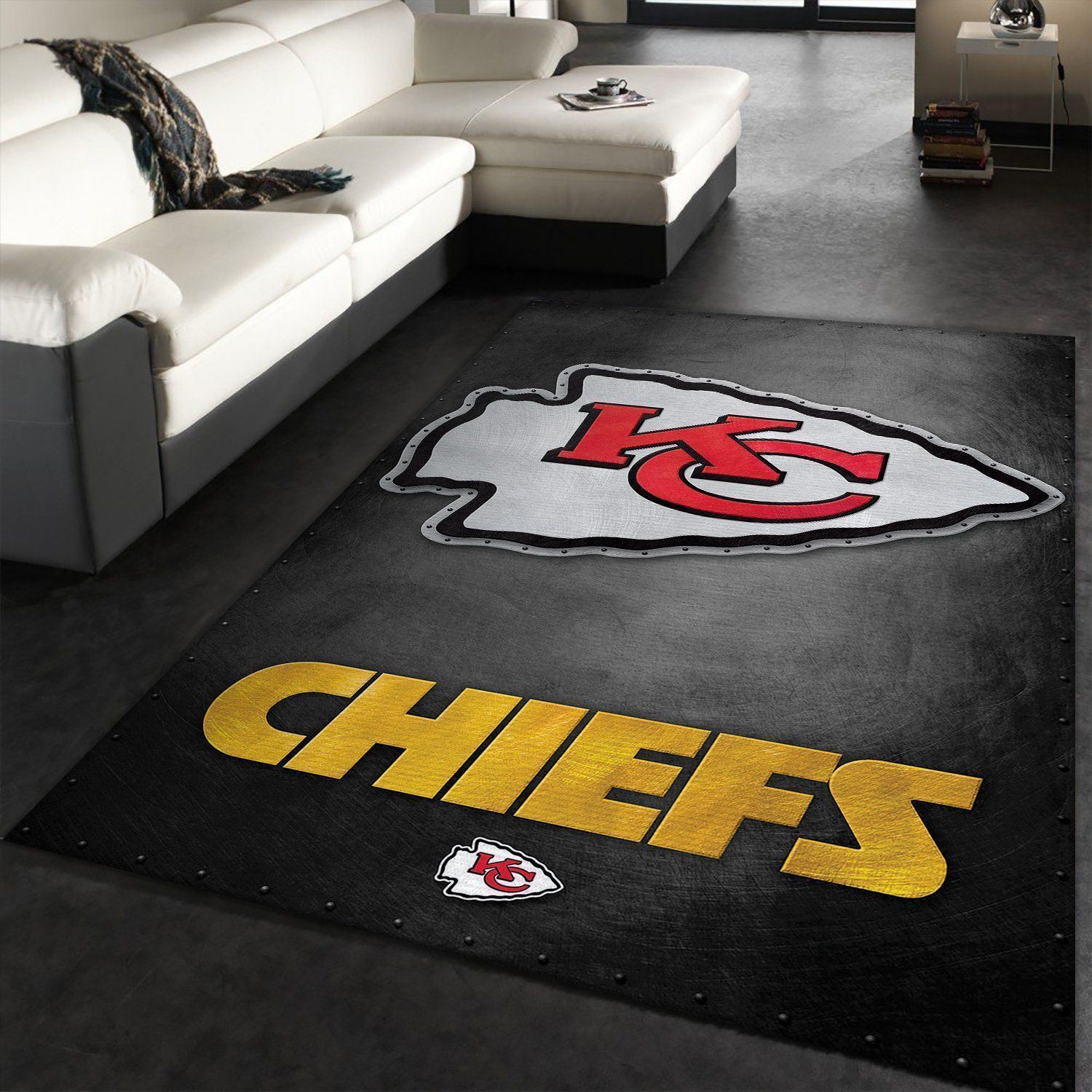 Kansas City Chiefs NFL Area Rug Rugs For Living Room Rug Home Decor - Indoor Outdoor Rugs