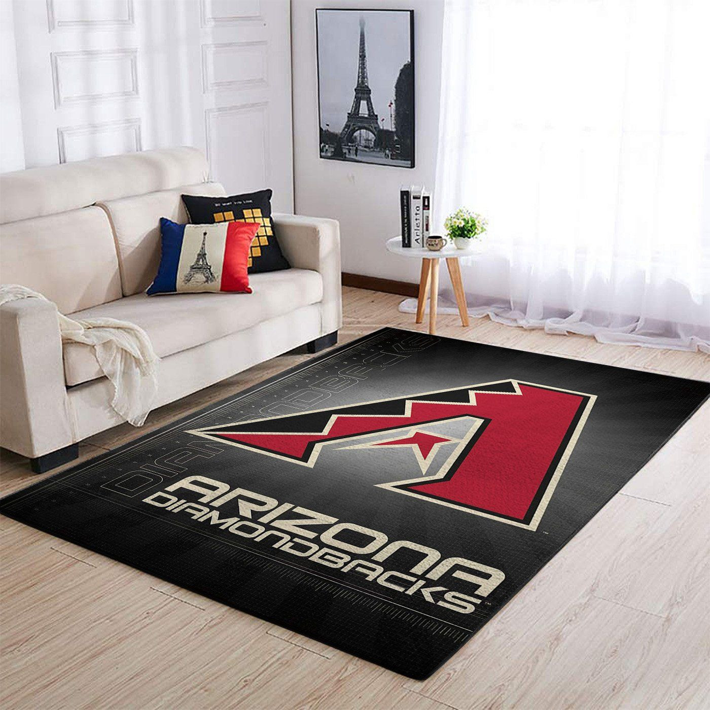 Arizona Diamondbacks Mlb Team Logo Style Nice Gift Home Decor Rectangle Area Rug - Indoor Outdoor Rugs