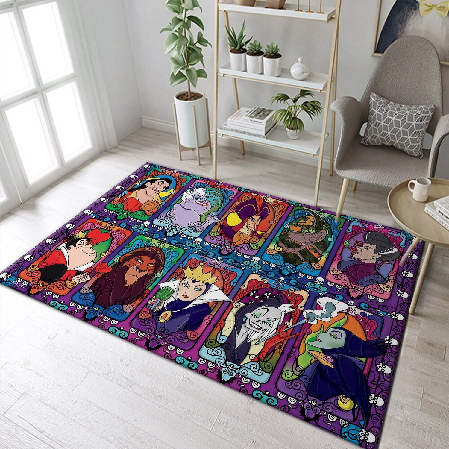 Disney Villains Area Rug - Indoor Outdoor Rugs