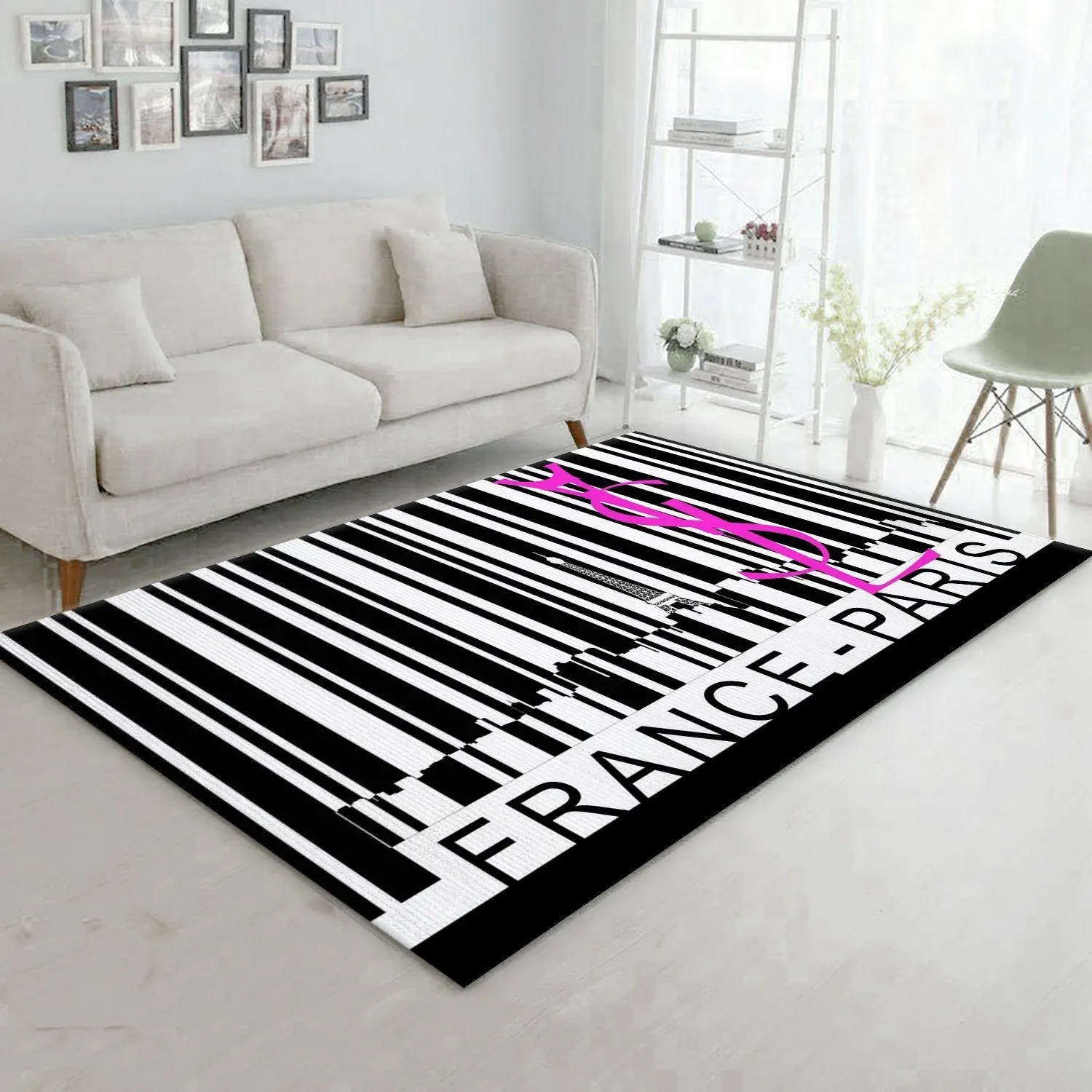 Yves Saint Laurent V10 Area Rug For Christmas Living Room Rug Family Gift US Decor - Indoor Outdoor Rugs