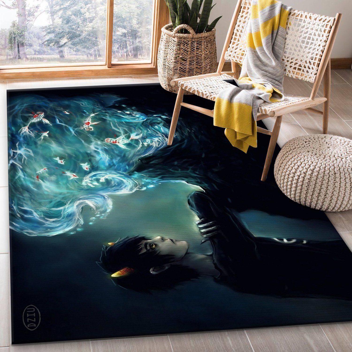 Homestuck V5 Comic Area Rug Bedroom Rug US Gift Decor - Indoor Outdoor Rugs