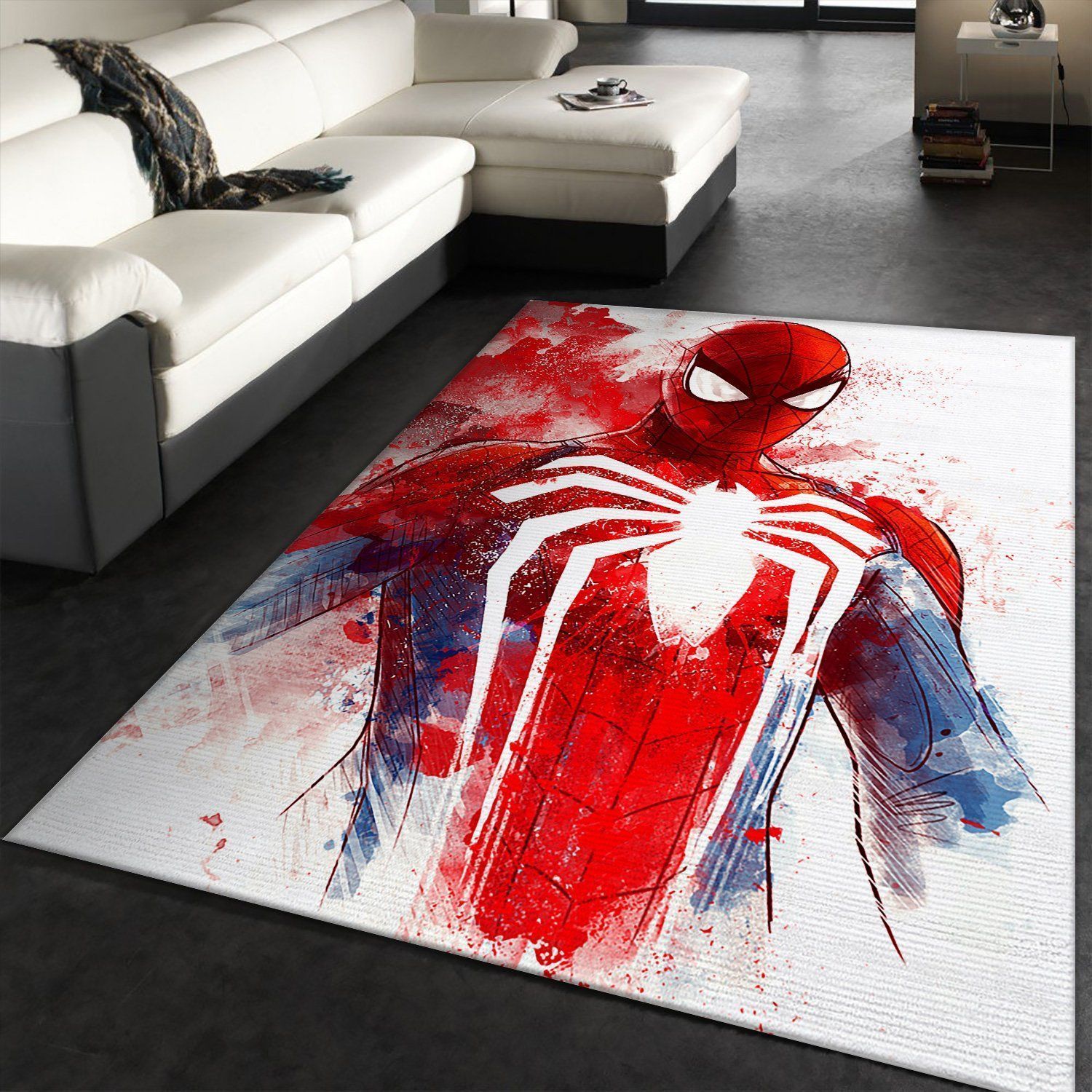 Spiderman Living Room Area Carpet Living Room Rugs FN301024 The US Decor - Indoor Outdoor Rugs