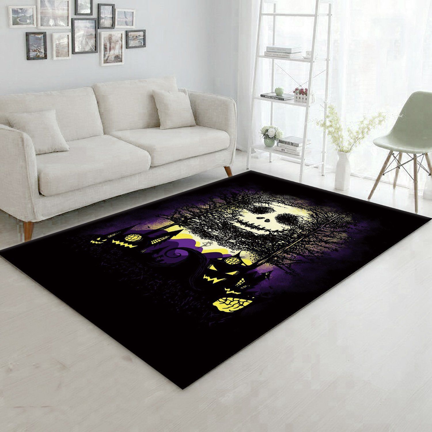 King Of Nightmares Area Rug Carpet, Living room and bedroom Rug, Christmas Gift US Decor - Indoor Outdoor Rugs