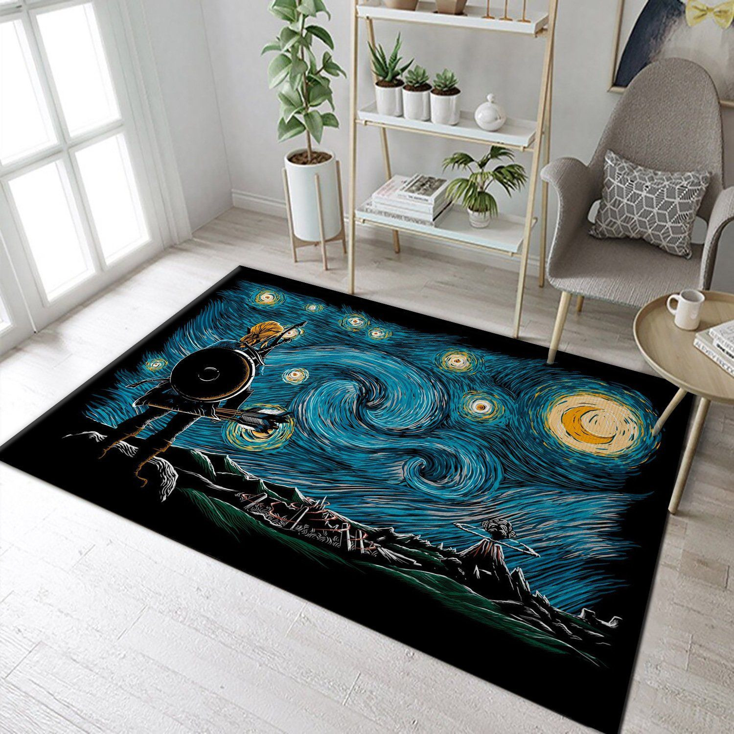 Starry Breath Area Rug For Christmas, Kitchen Rug, Christmas Gift US Decor - Indoor Outdoor Rugs