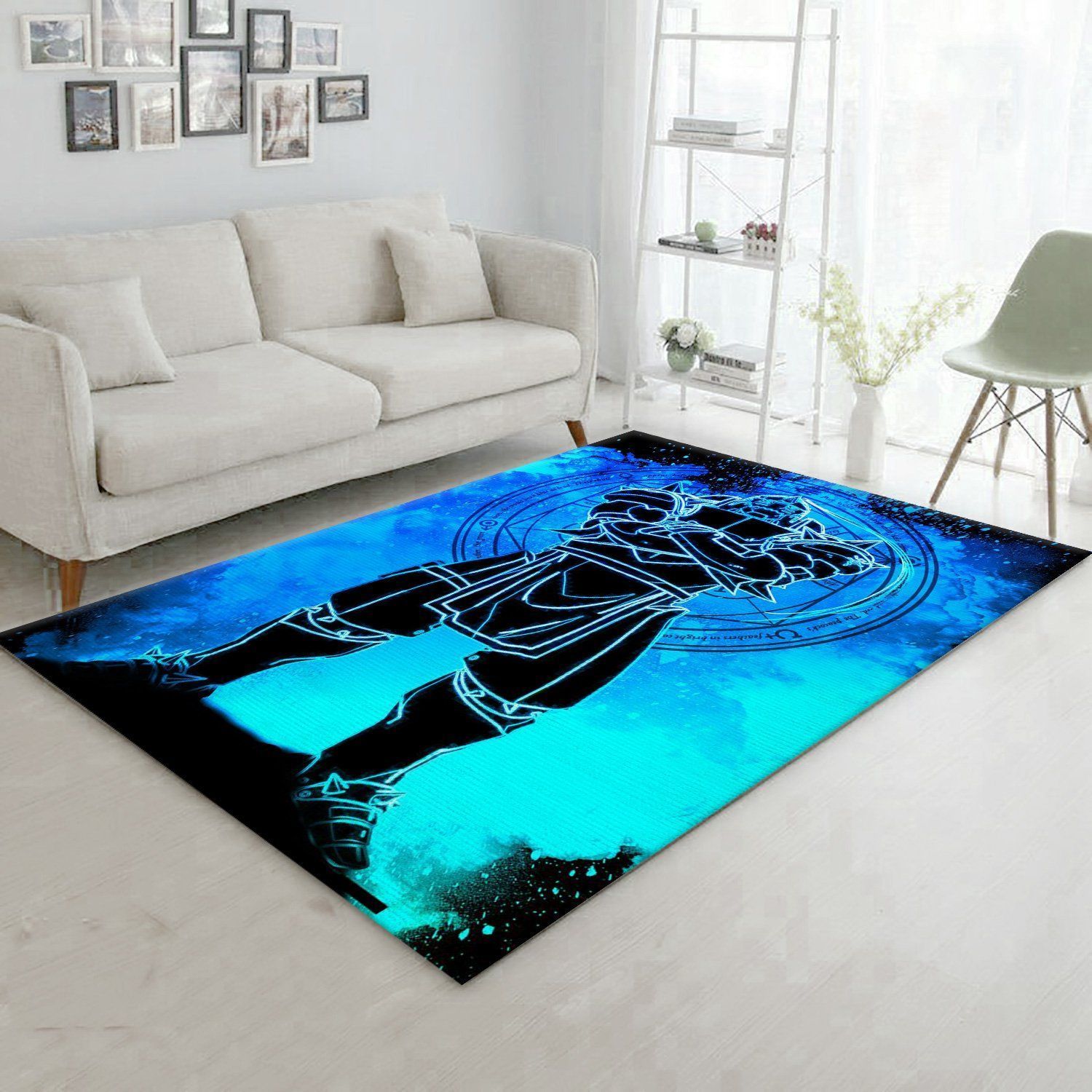 Soul Of The Armor Manga Hero Area Rug, Gift for fans, Family Gift US Decor - Indoor Outdoor Rugs