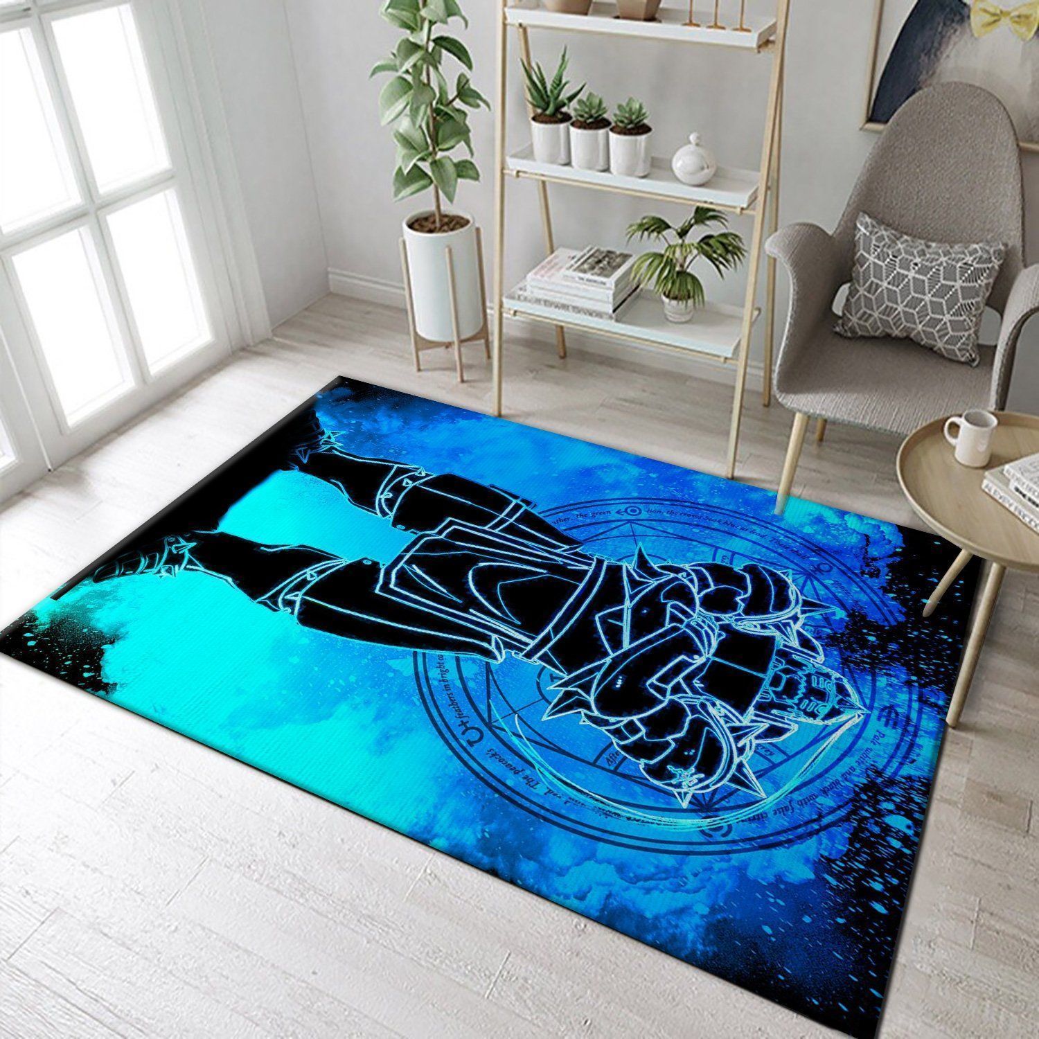 Soul Of The Armor Manga Hero Area Rug, Gift for fans, Family Gift US Decor - Indoor Outdoor Rugs