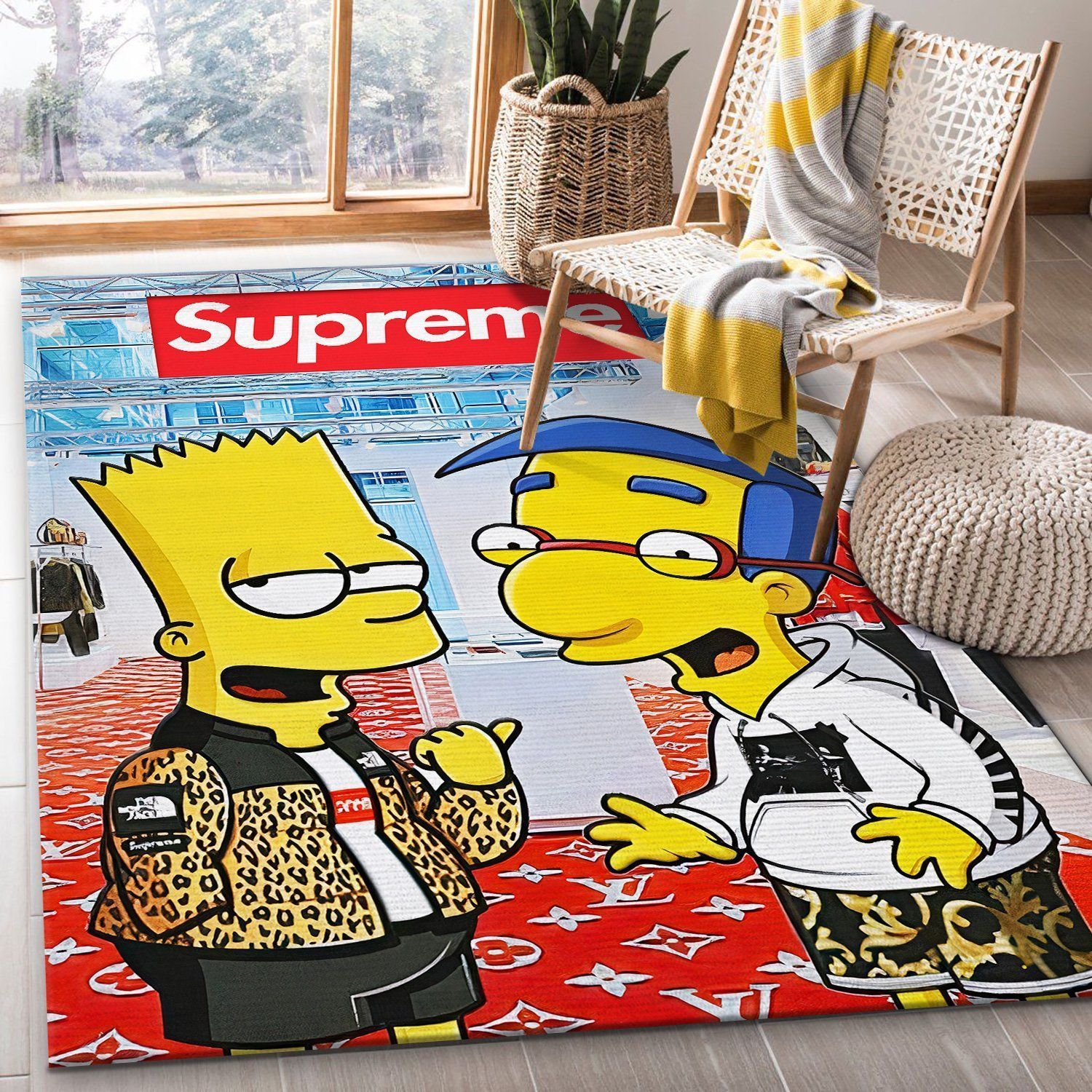 SUPREME RUG AREA RUG FLOOR DECOR - Indoor Outdoor Rugs